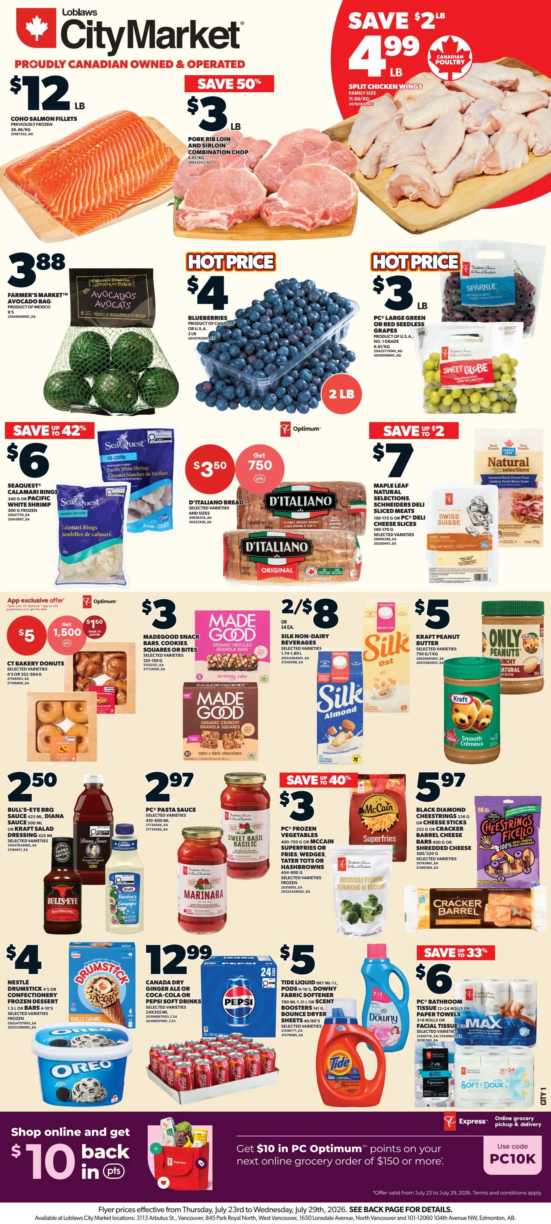 Loblaws City Market (West) Flyer July 23 to 29