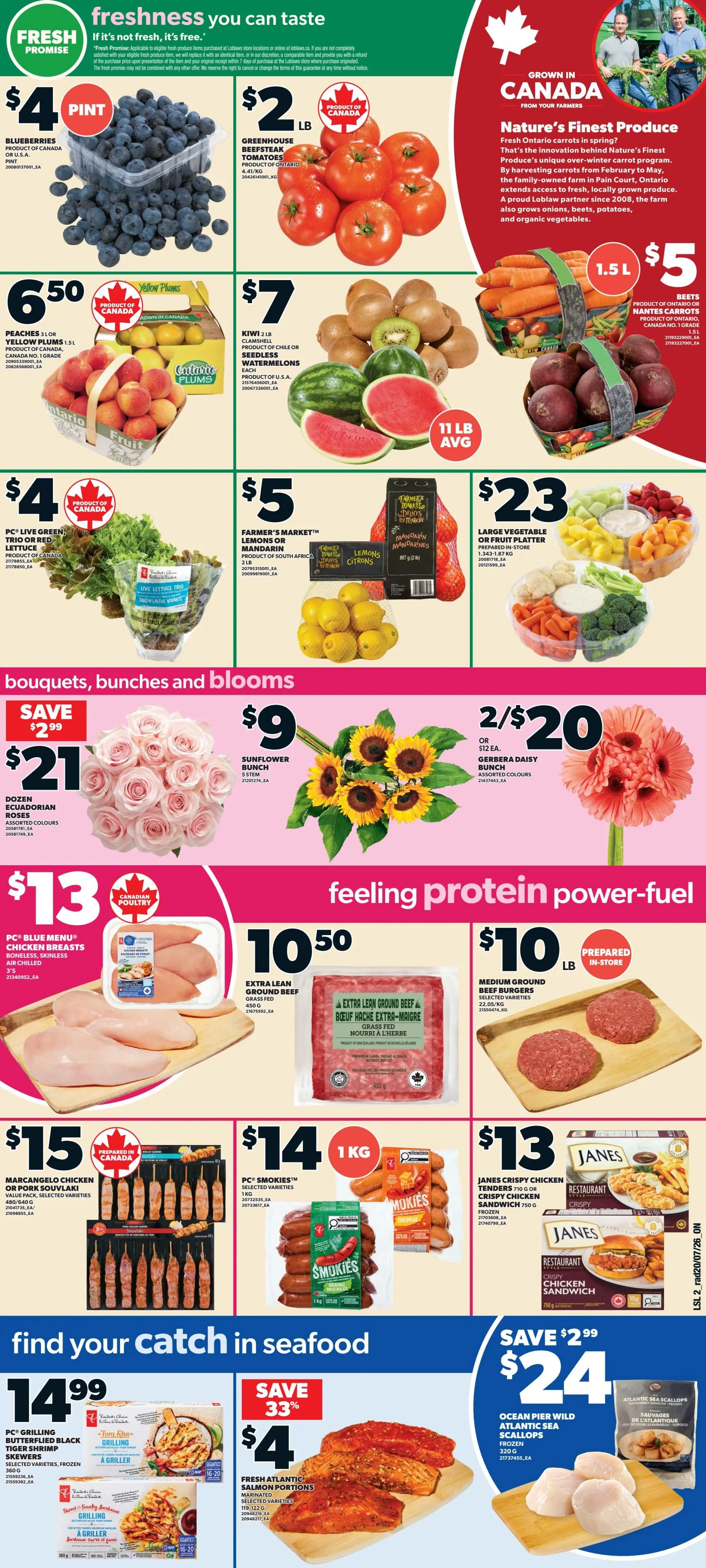 Loblaws (ON) Flyer July 23 to 29