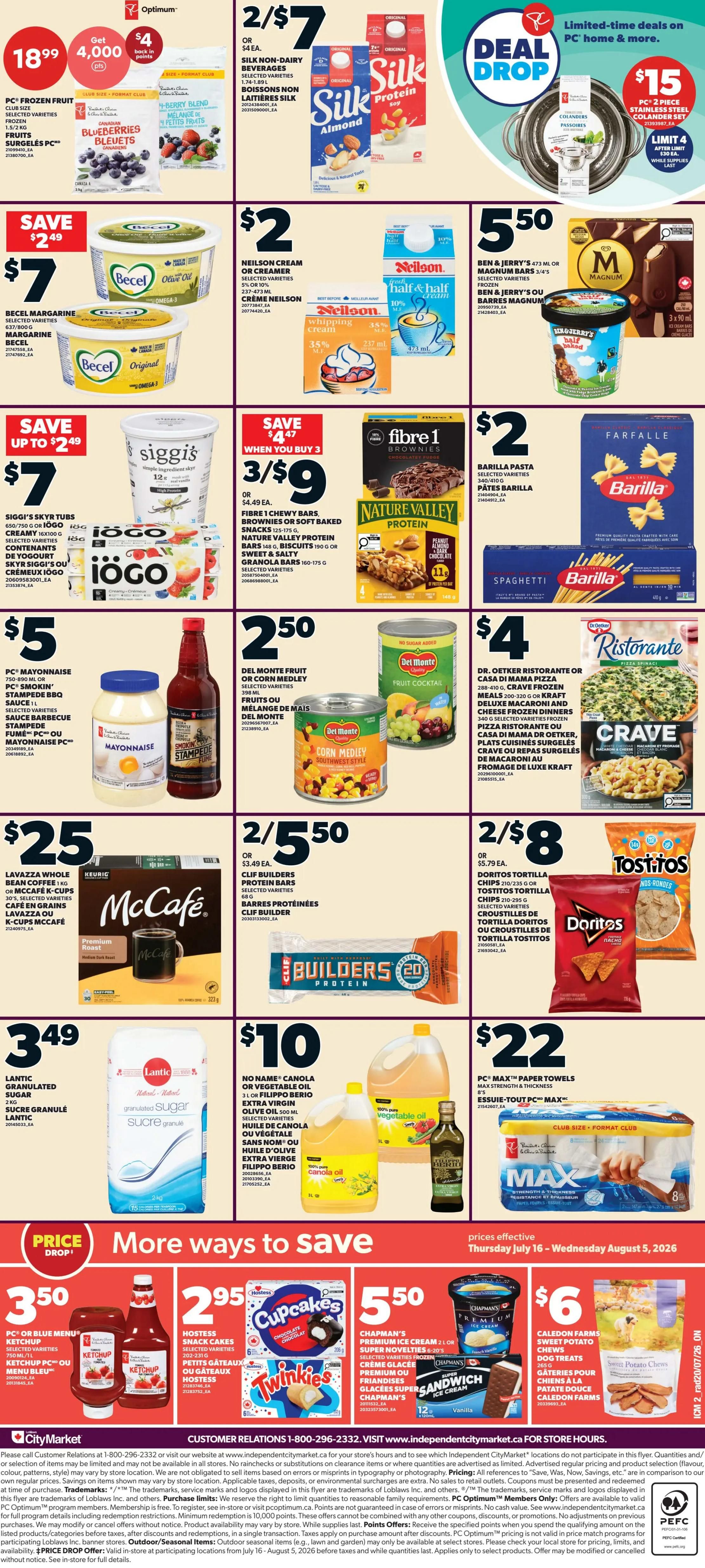 Loblaws City Market (ON) Flyer July 23 to 29