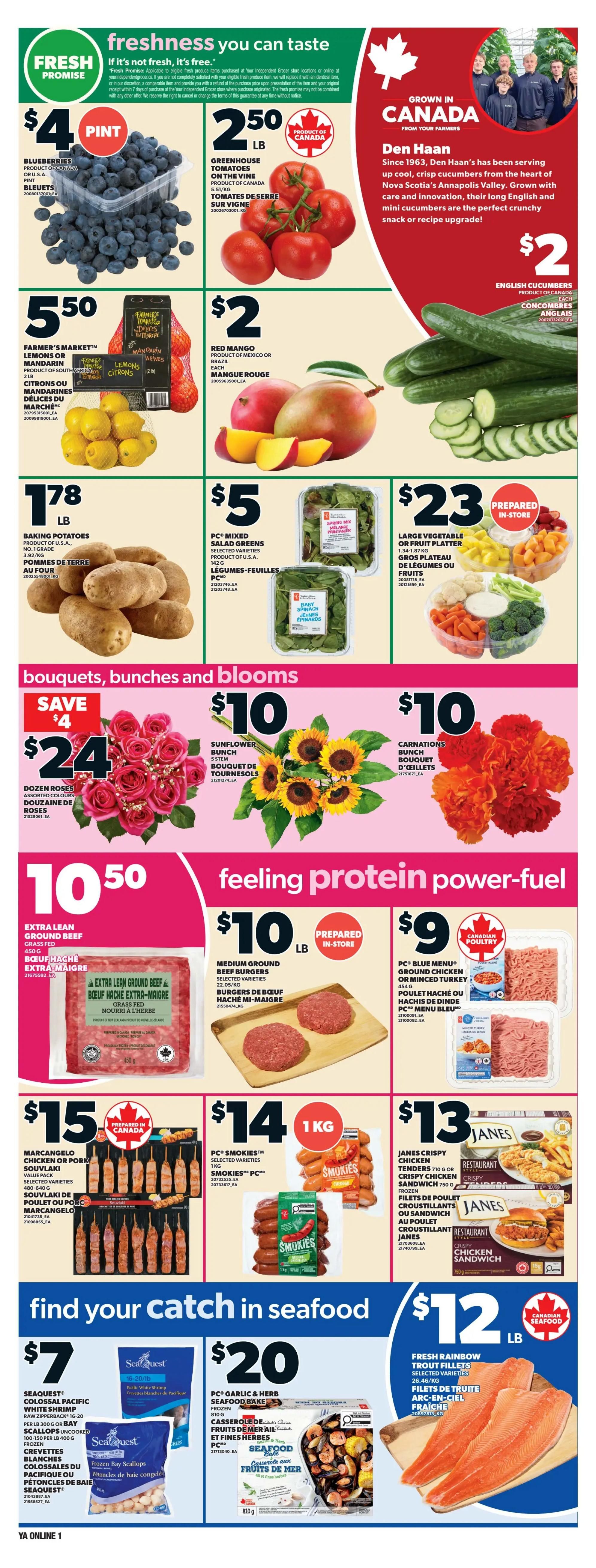 Independent Grocer (Atlantic) Flyer July 23 to 29