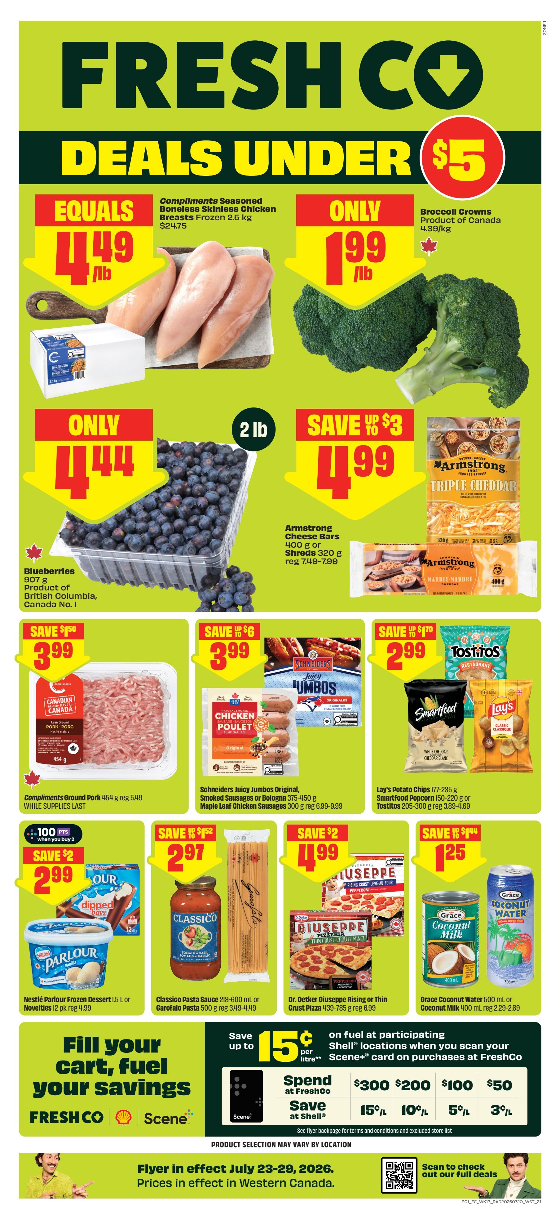 FreshCo (West) Flyer July 23 to 29