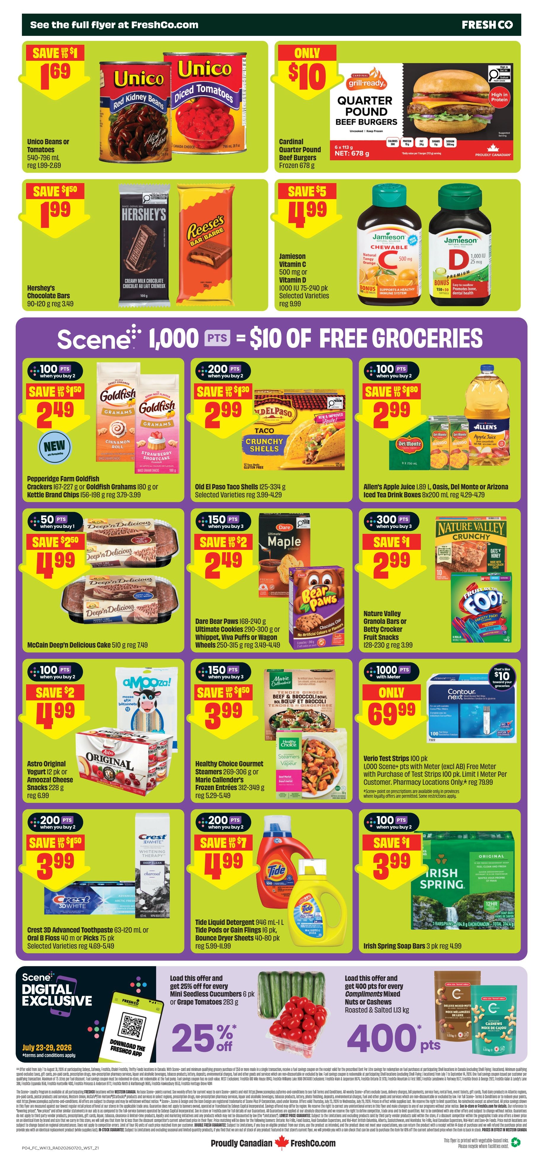 FreshCo (West) Flyer July 23 to 29
