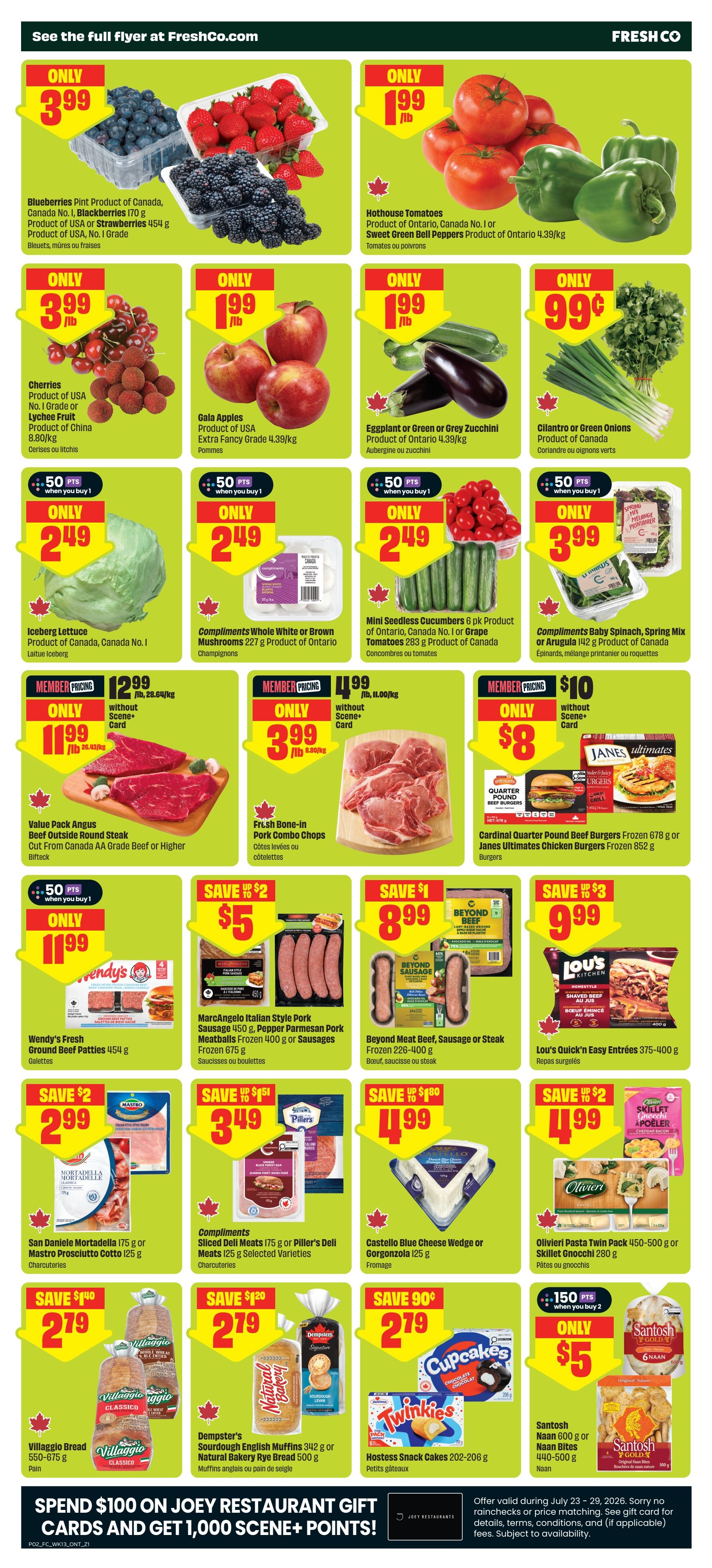 FreshCo (ON) Flyer July 23 to 29