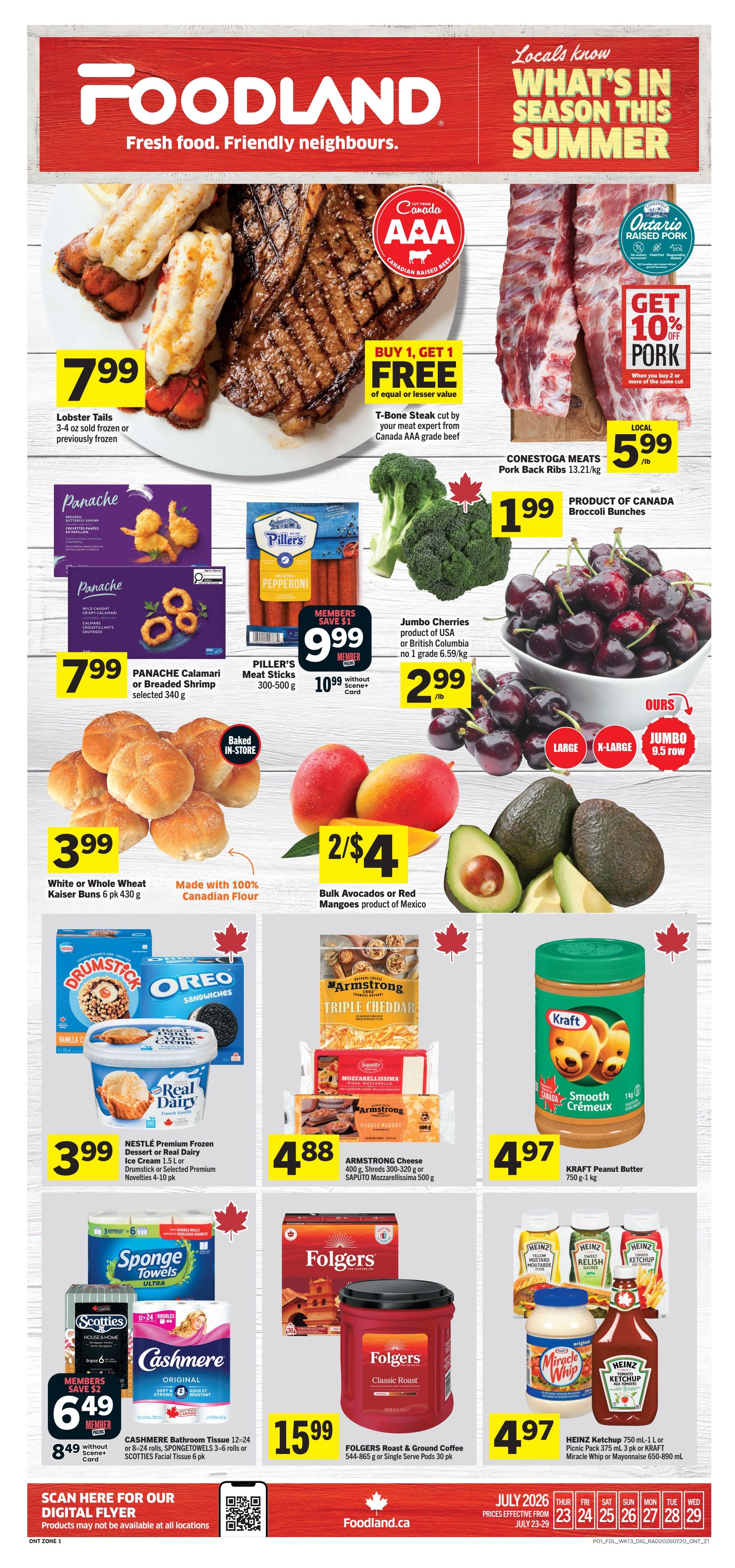 Foodland (ON) Flyer July 23 to 29