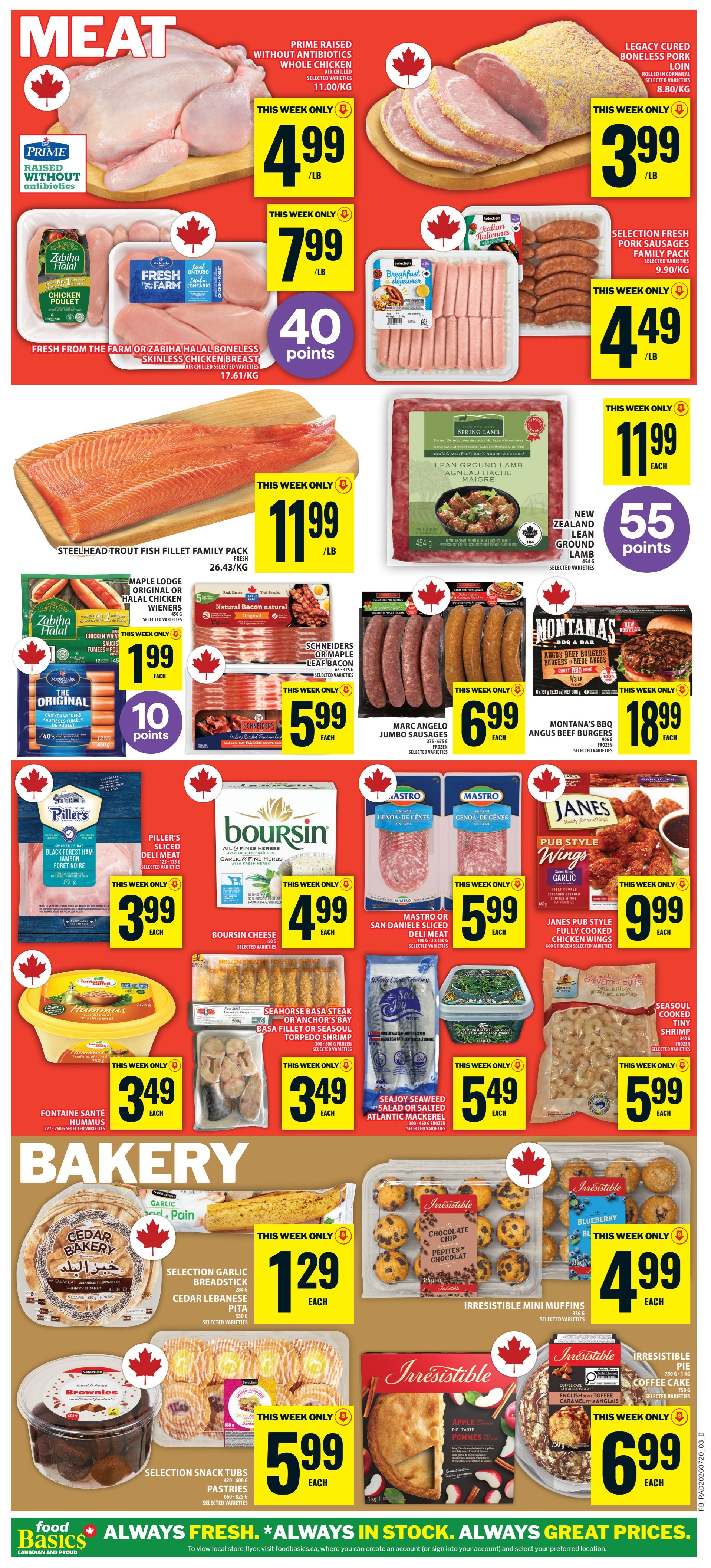 Food Basics Flyer July 23 to 29