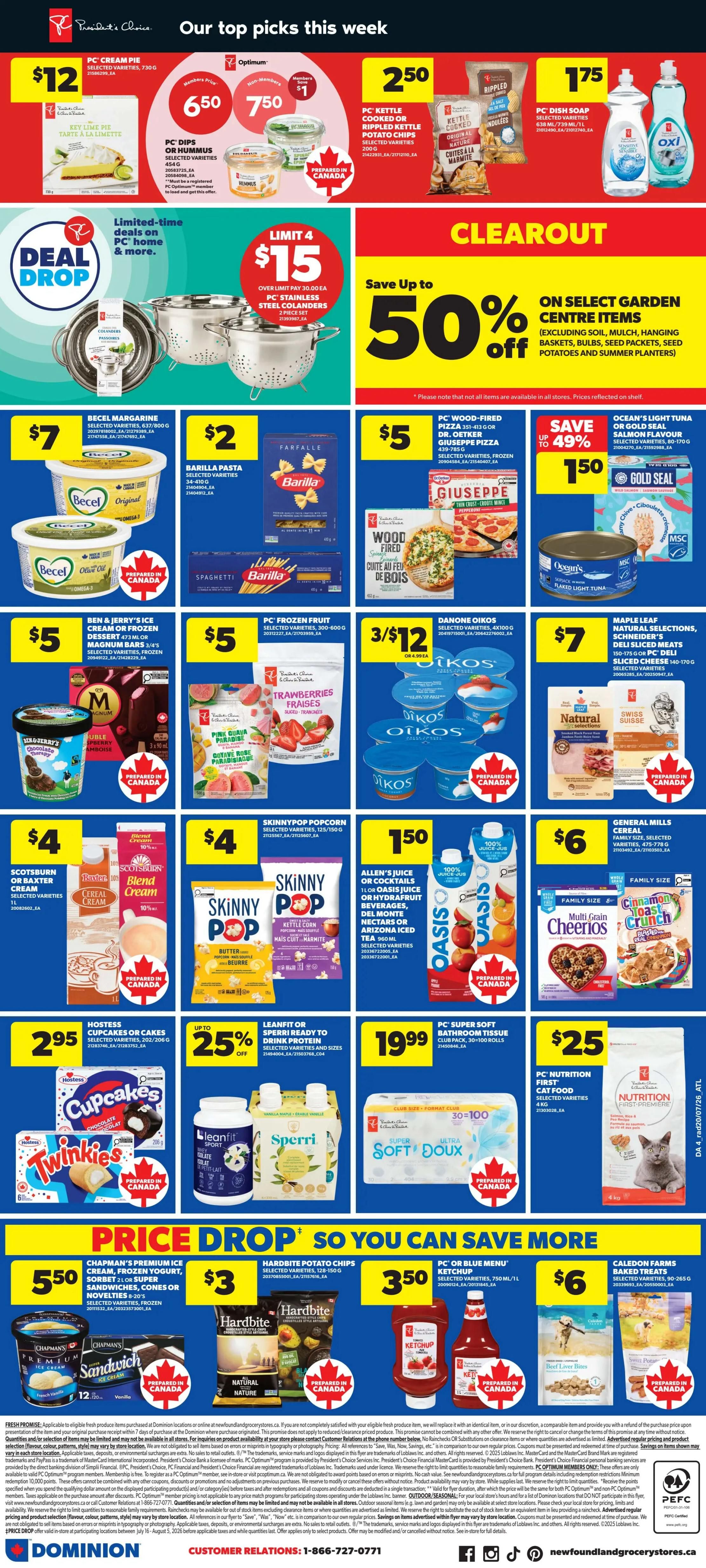 Dominion Flyer July 23 to 29 