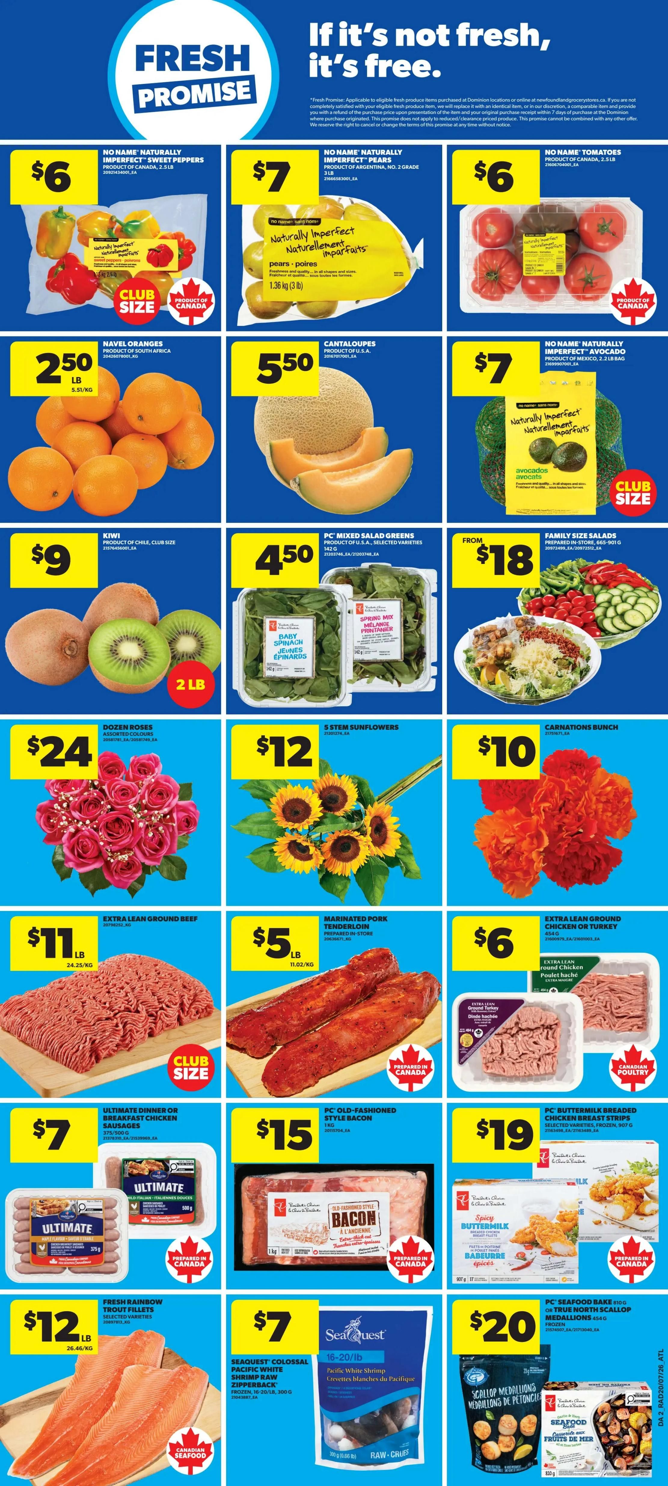 Dominion Flyer July 23 to 29 