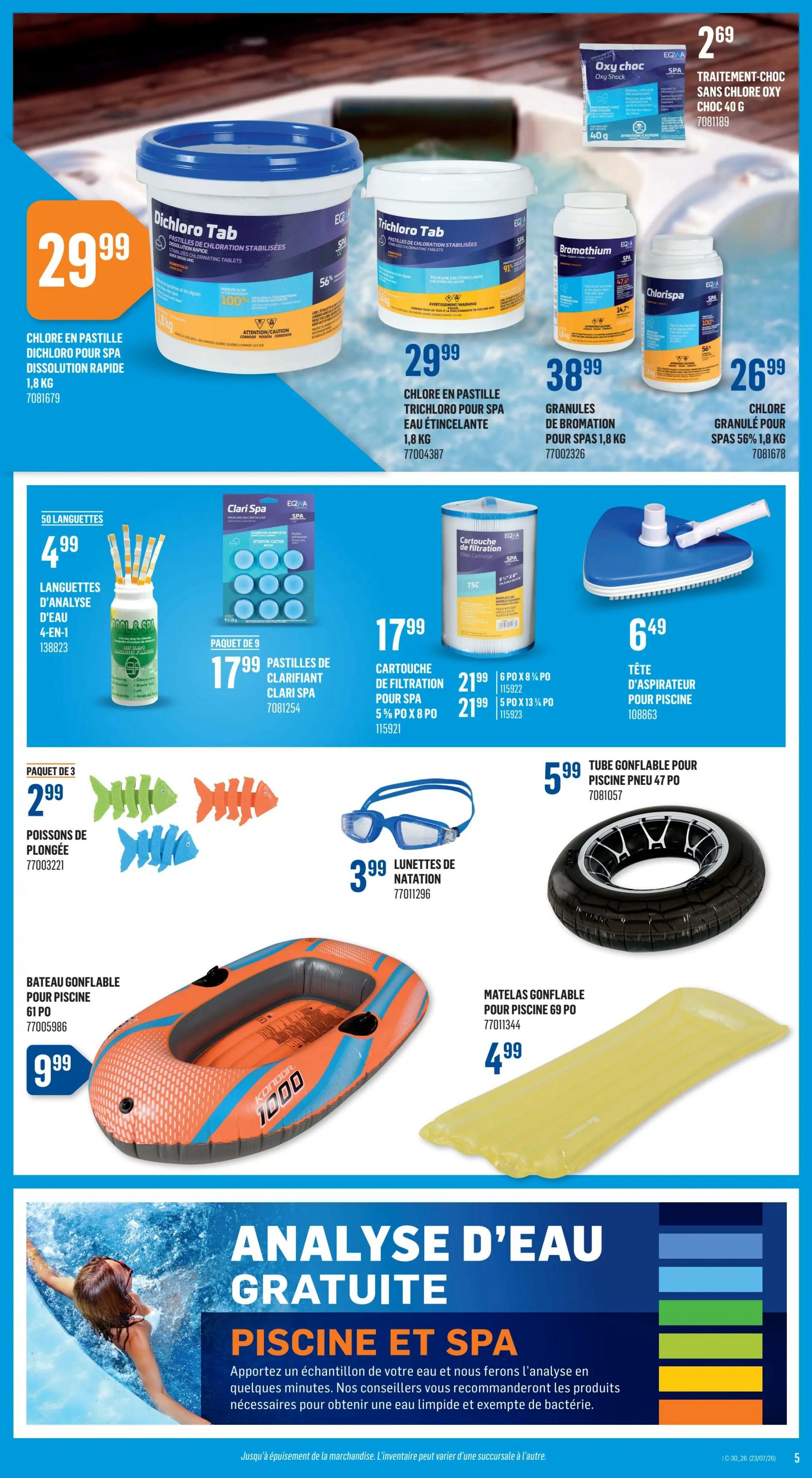 Canac Flyer July 23 to 29
