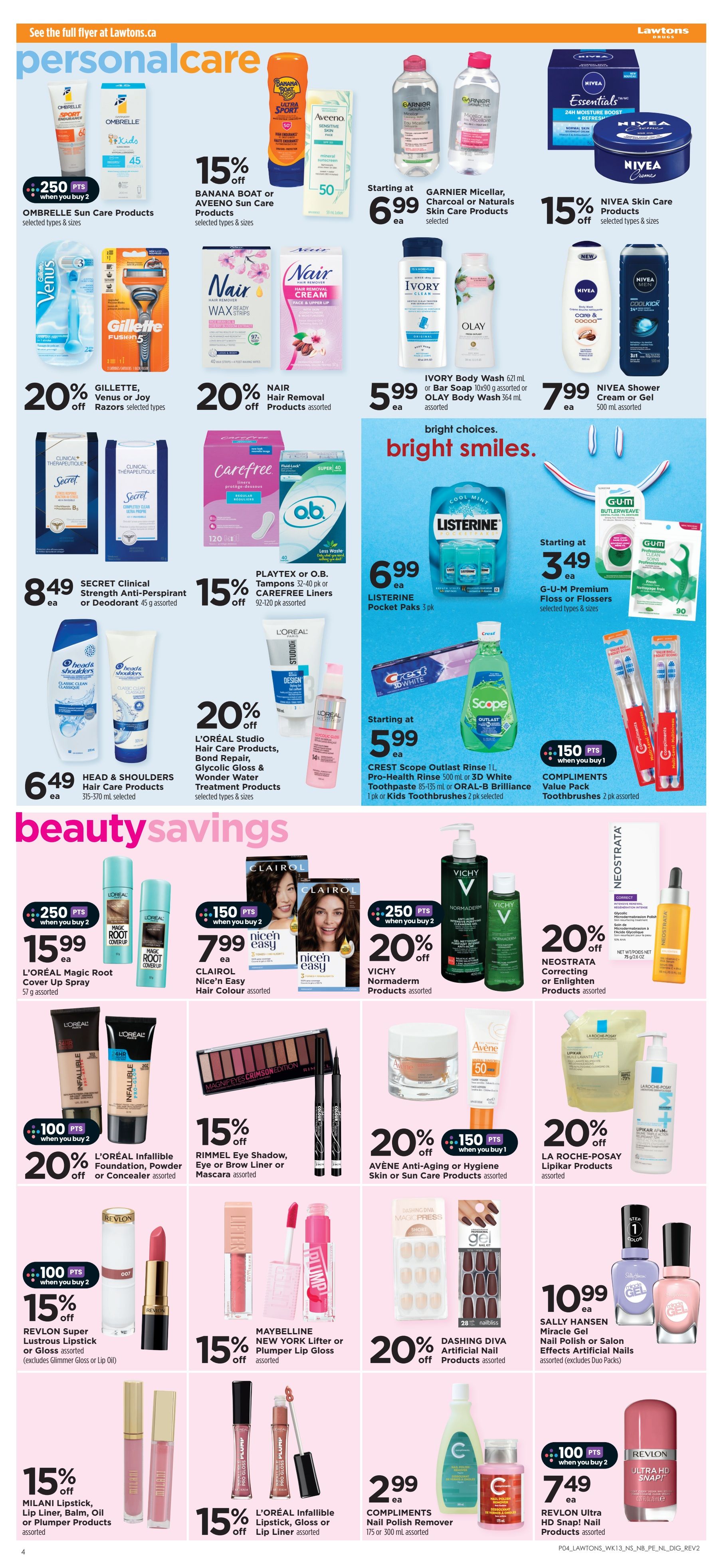 Lawtons Drugs (NB, PE) Flyer July 24 to 30