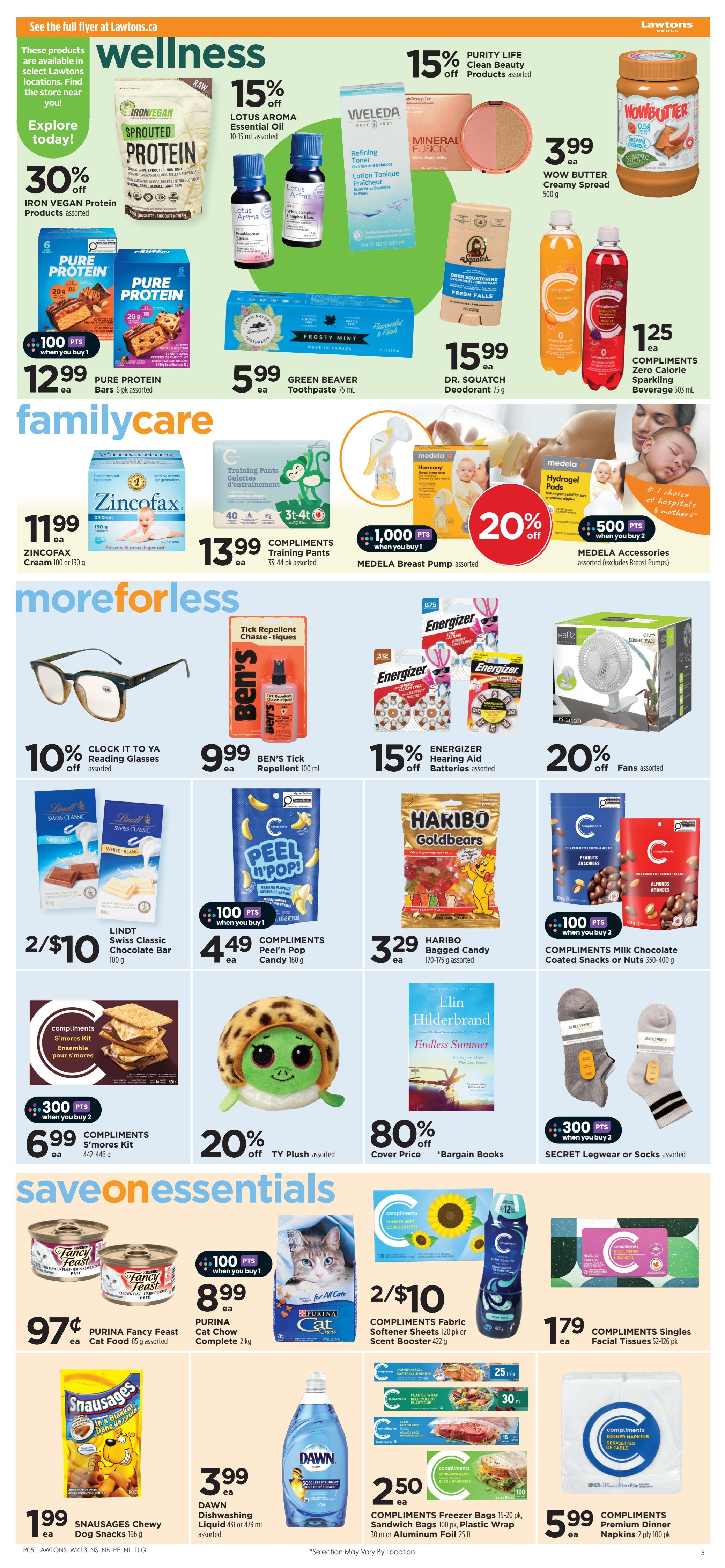 Lawtons Drugs (NL) Flyer July 24 to 30
