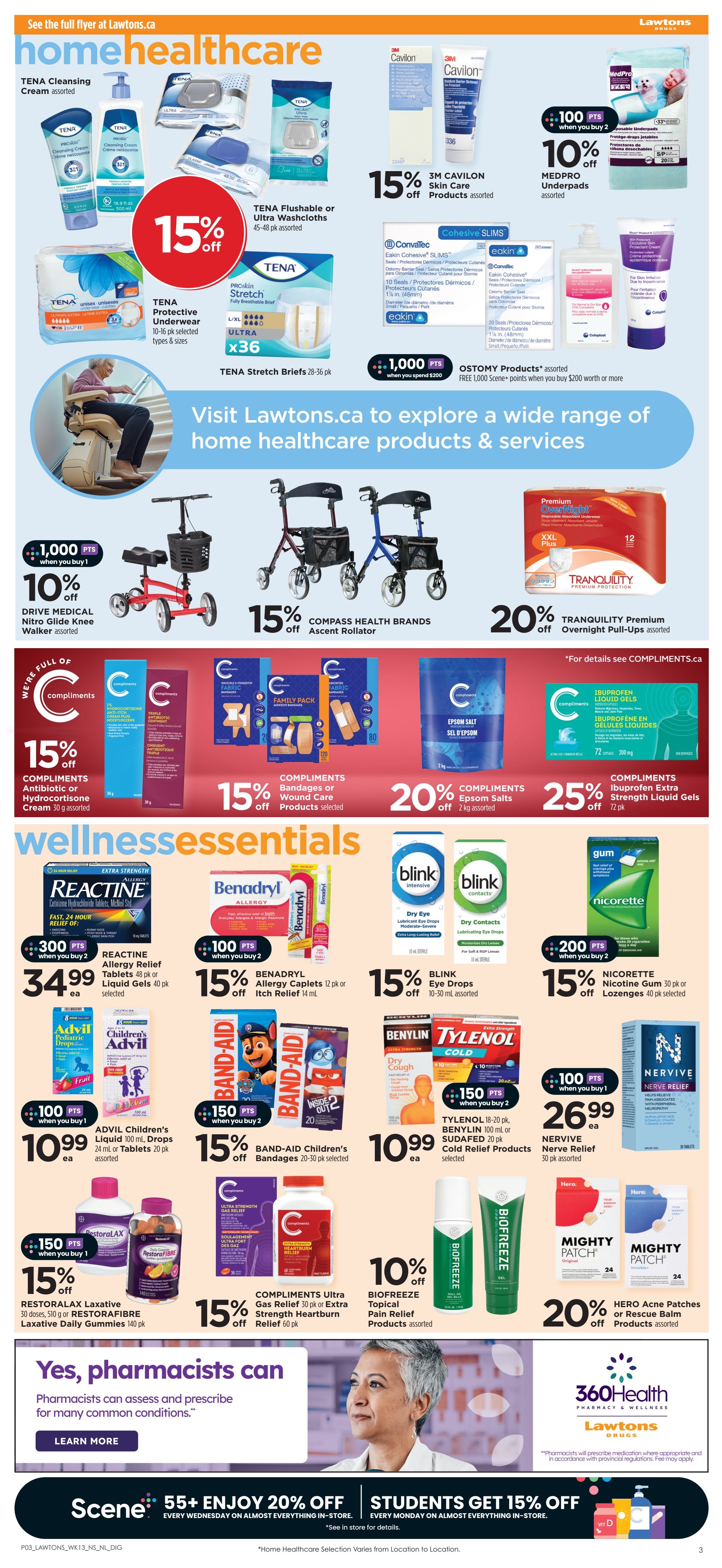 Lawtons Drugs (NS) Flyer July 24 to 30