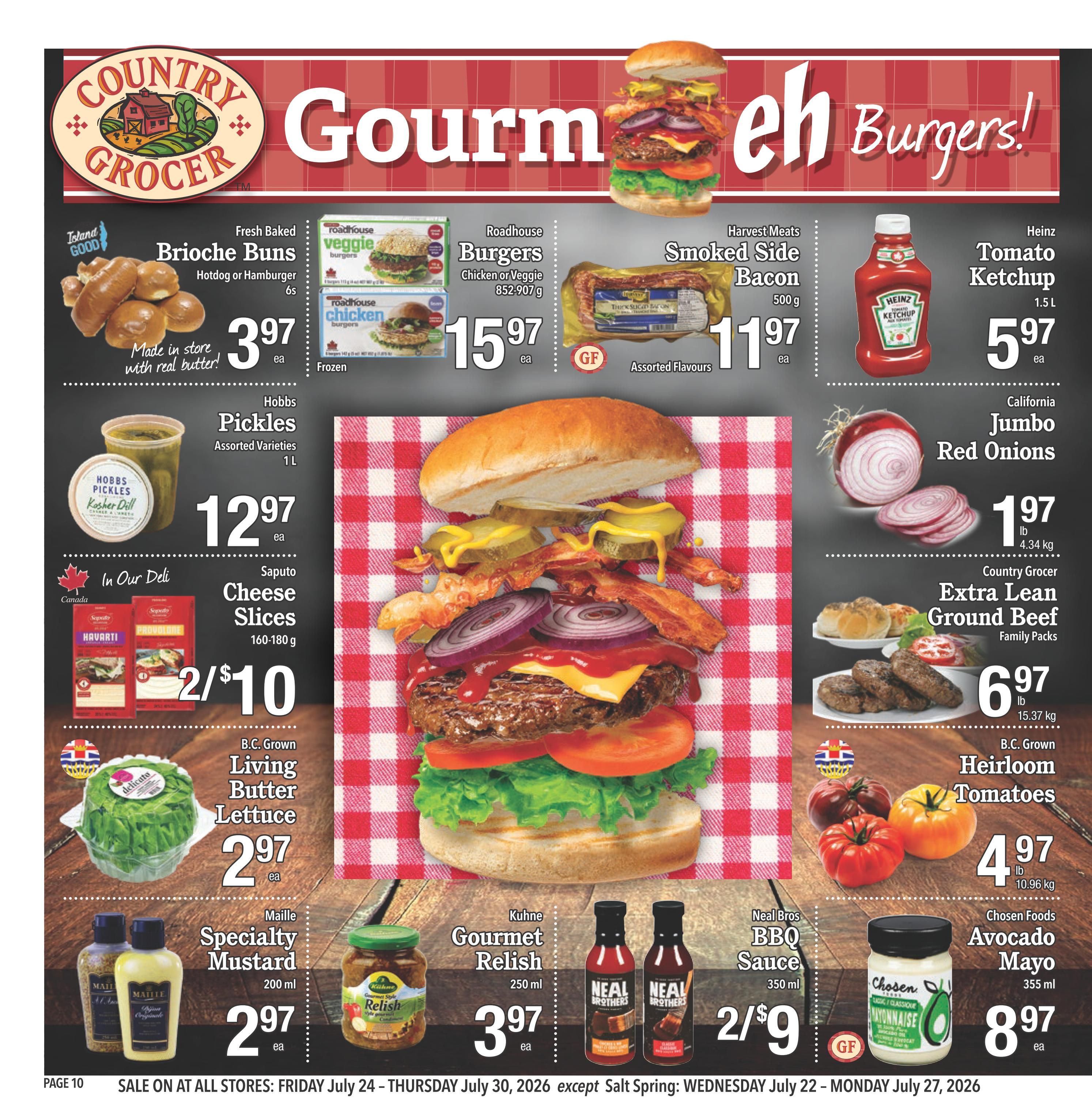 Country Grocer Flyer July 24 to 30