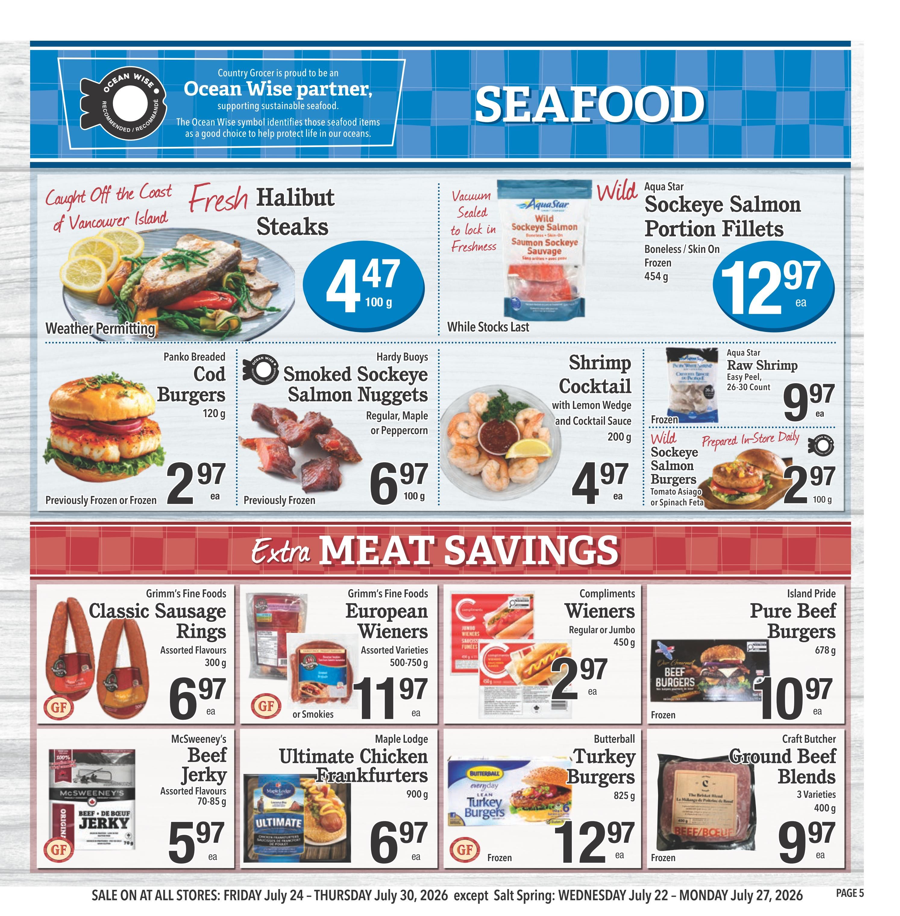 Country Grocer Flyer July 24 to 30