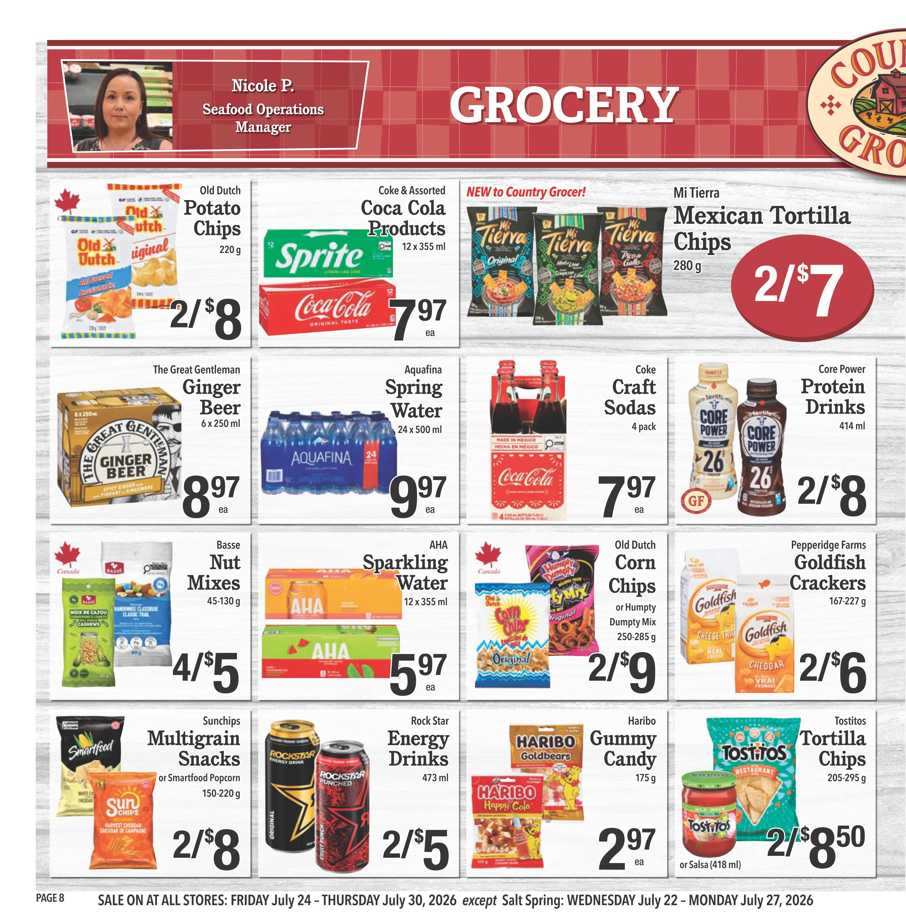 Country Grocer Flyer July 24 to 30
