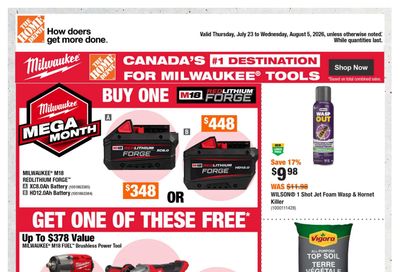 Home Depot (Atlantic) Flyer July 23 to August 5
