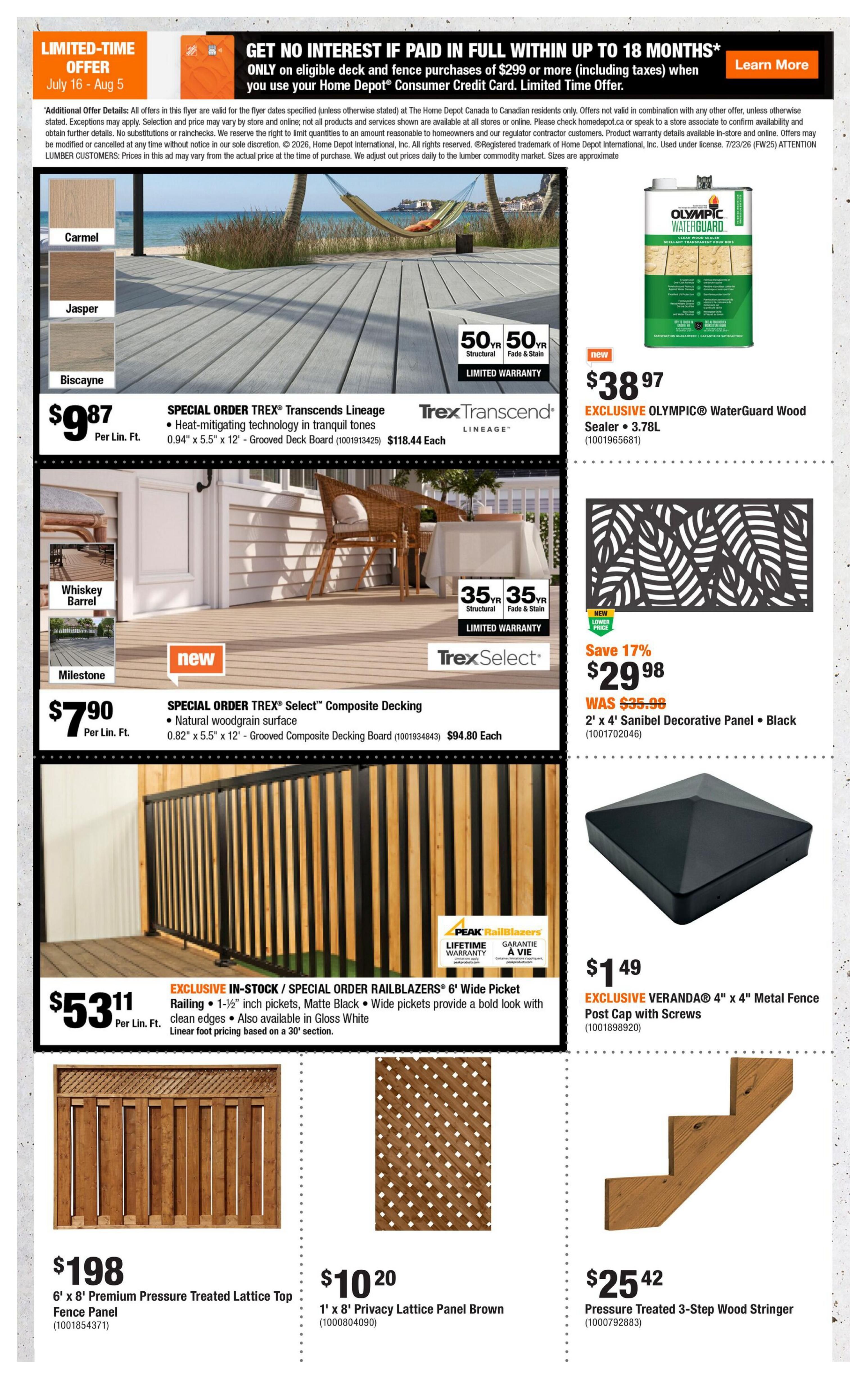 Home Depot (Atlantic) Flyer July 23 to August 5