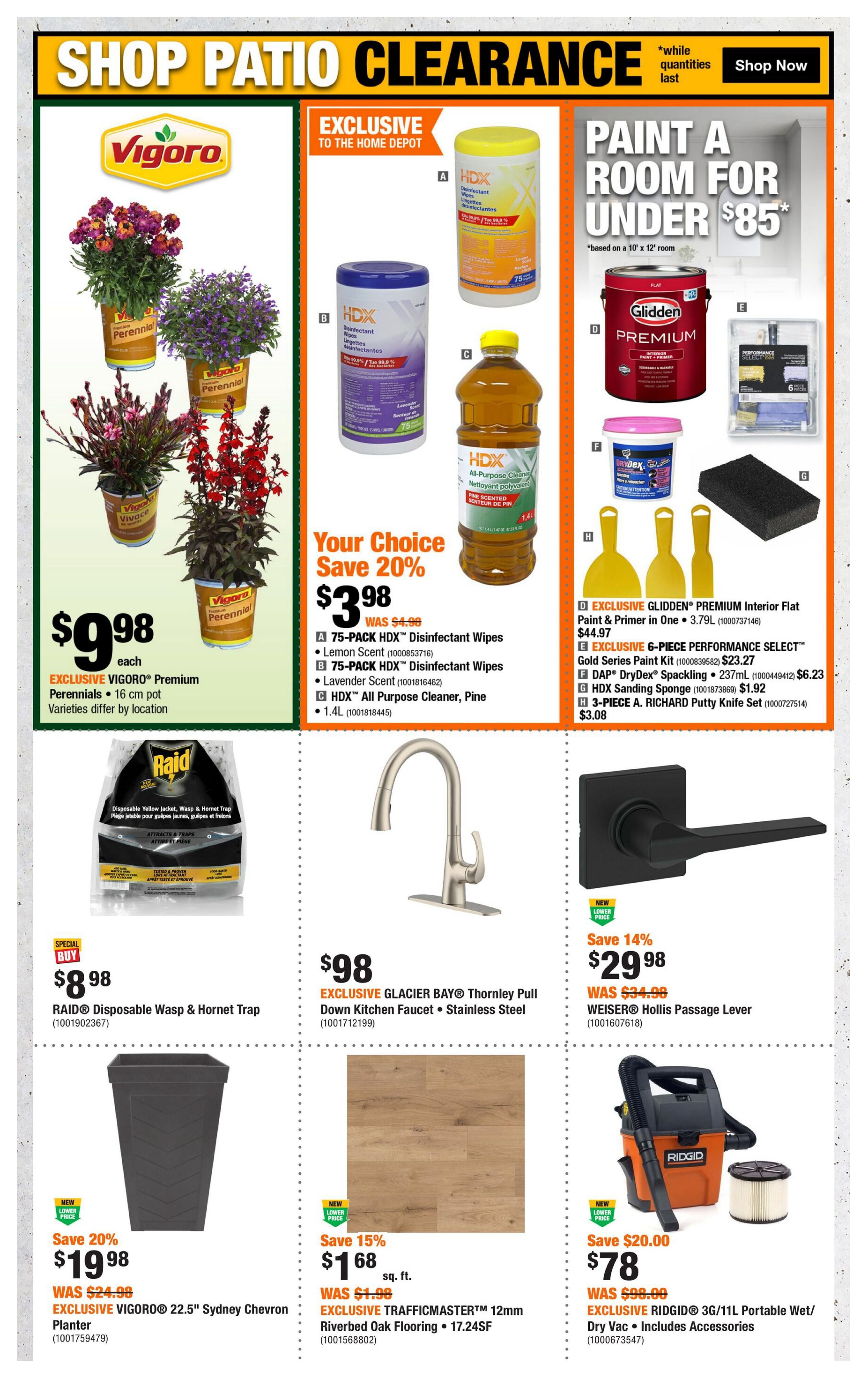 Home Depot (BC) Flyer July 23 to August 5
