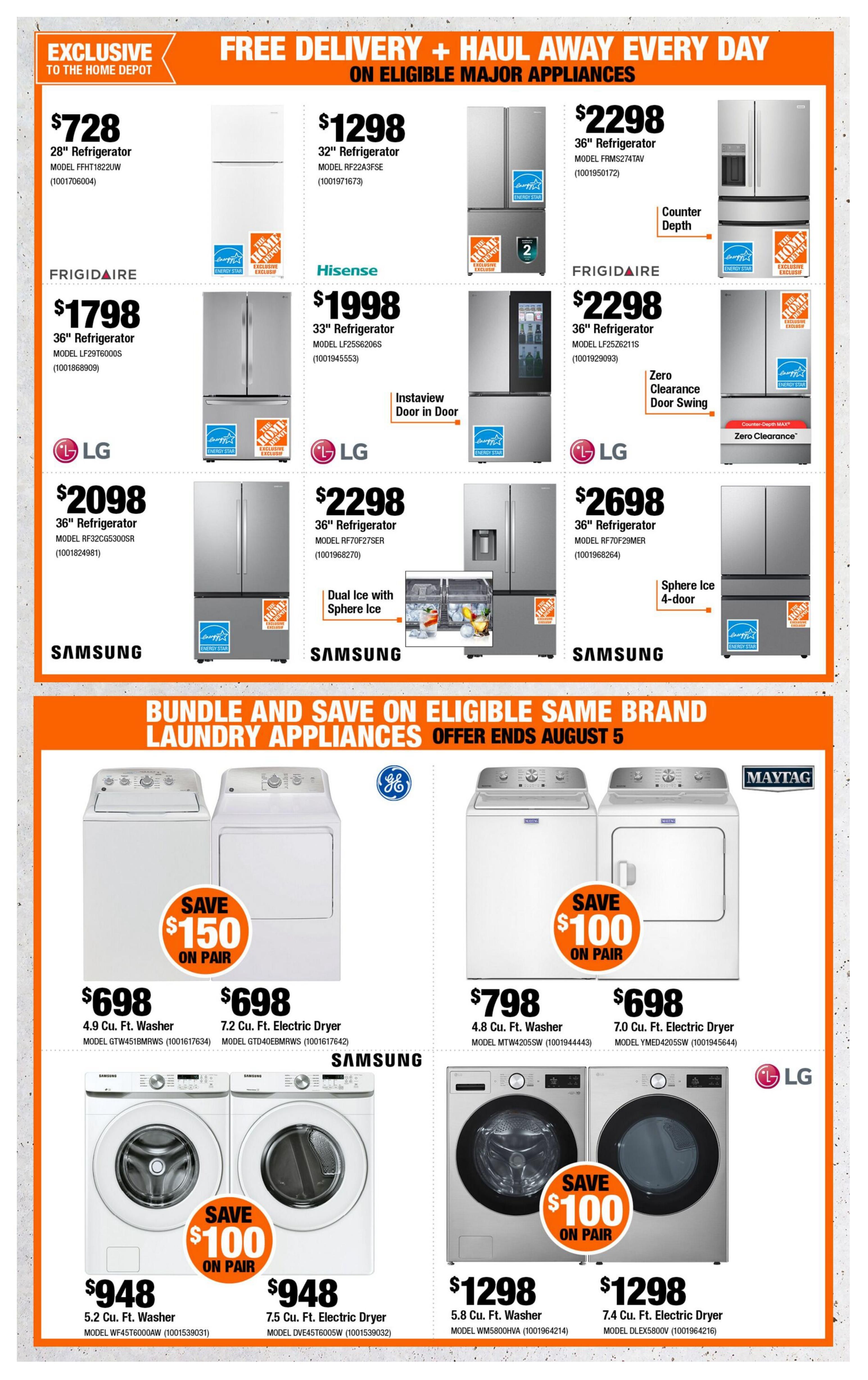 Home Depot (BC) Flyer July 23 to August 5