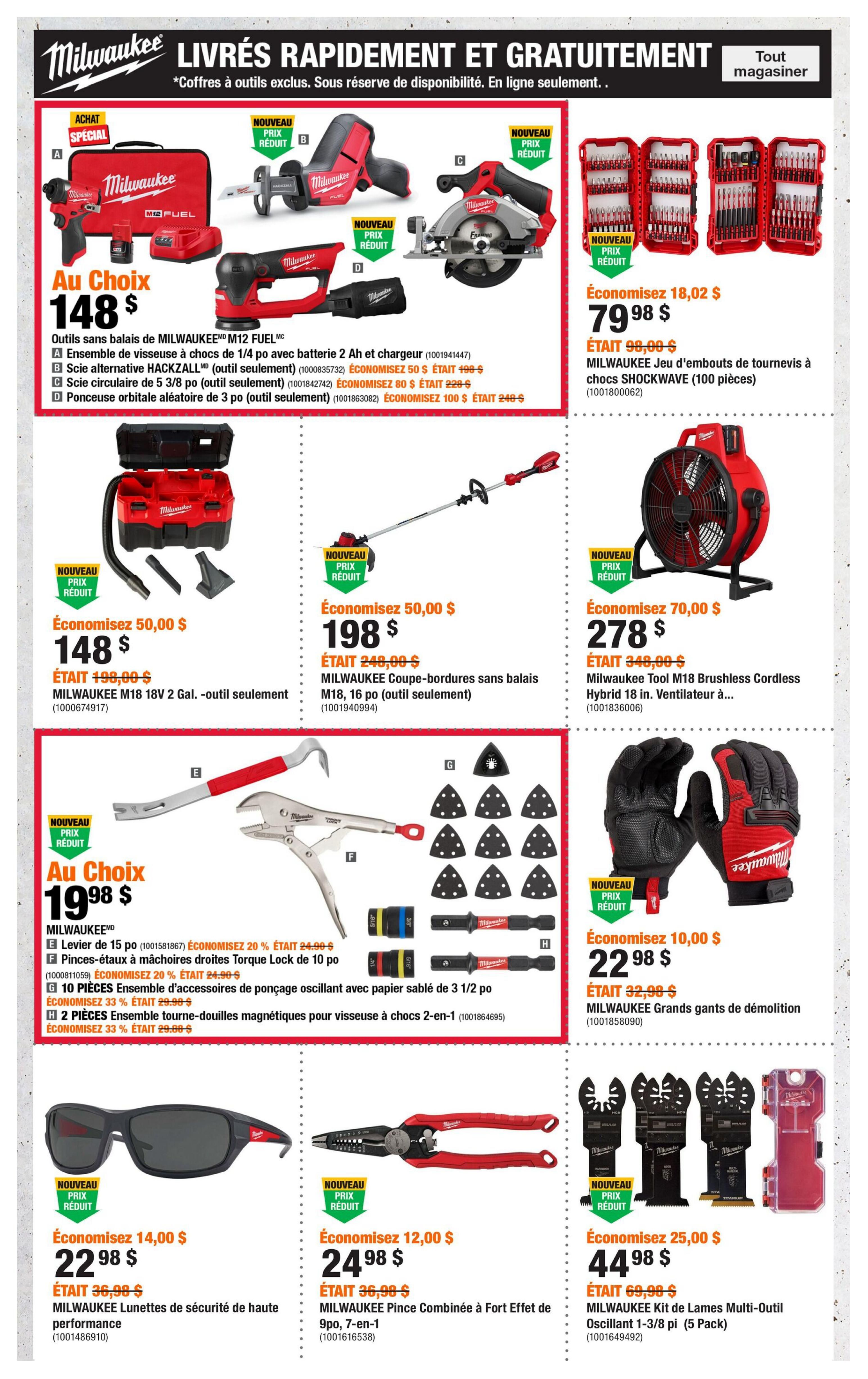 Home Depot (QC) Flyer July 23 to August 5