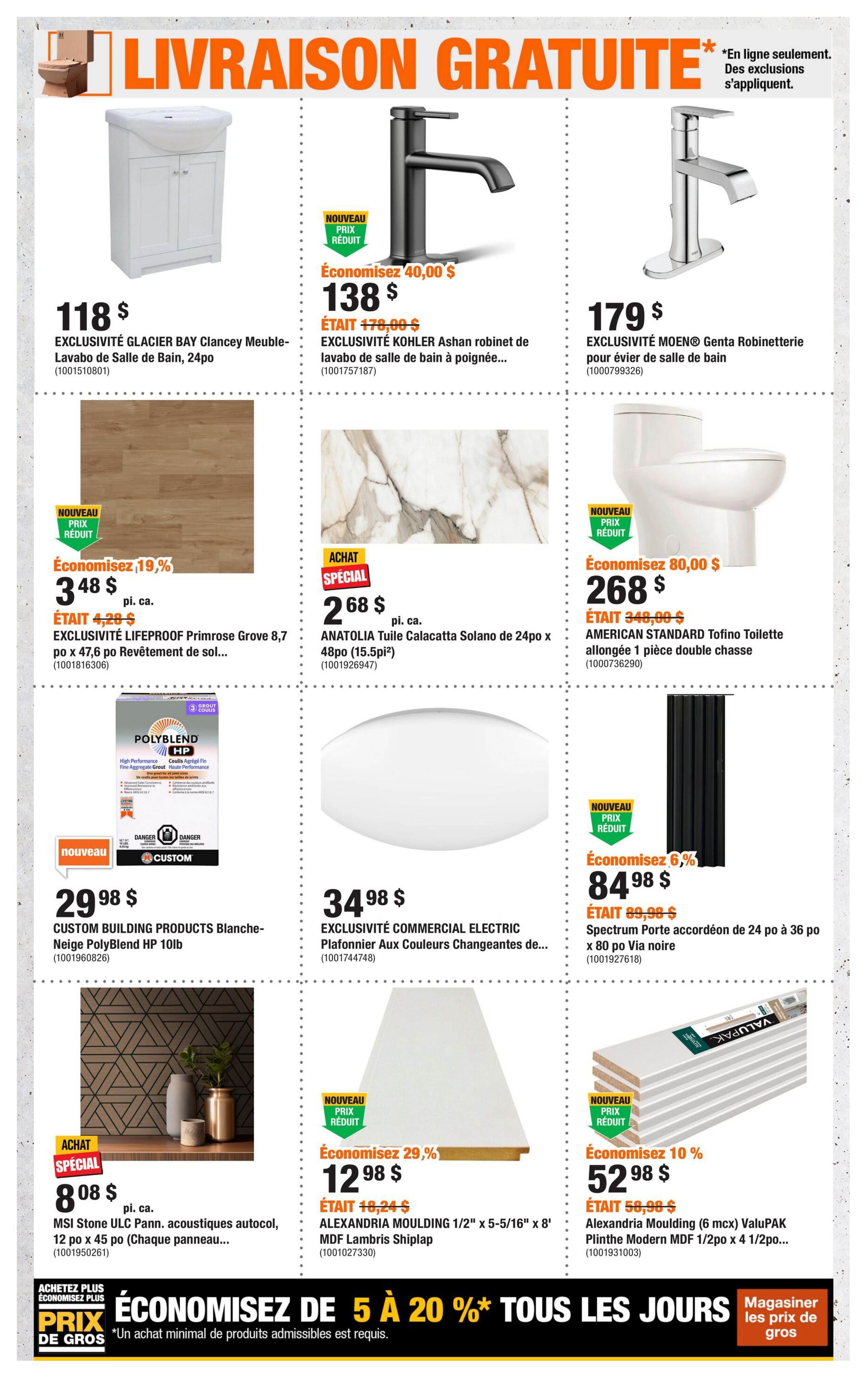 Home Depot (QC) Flyer July 23 to August 5