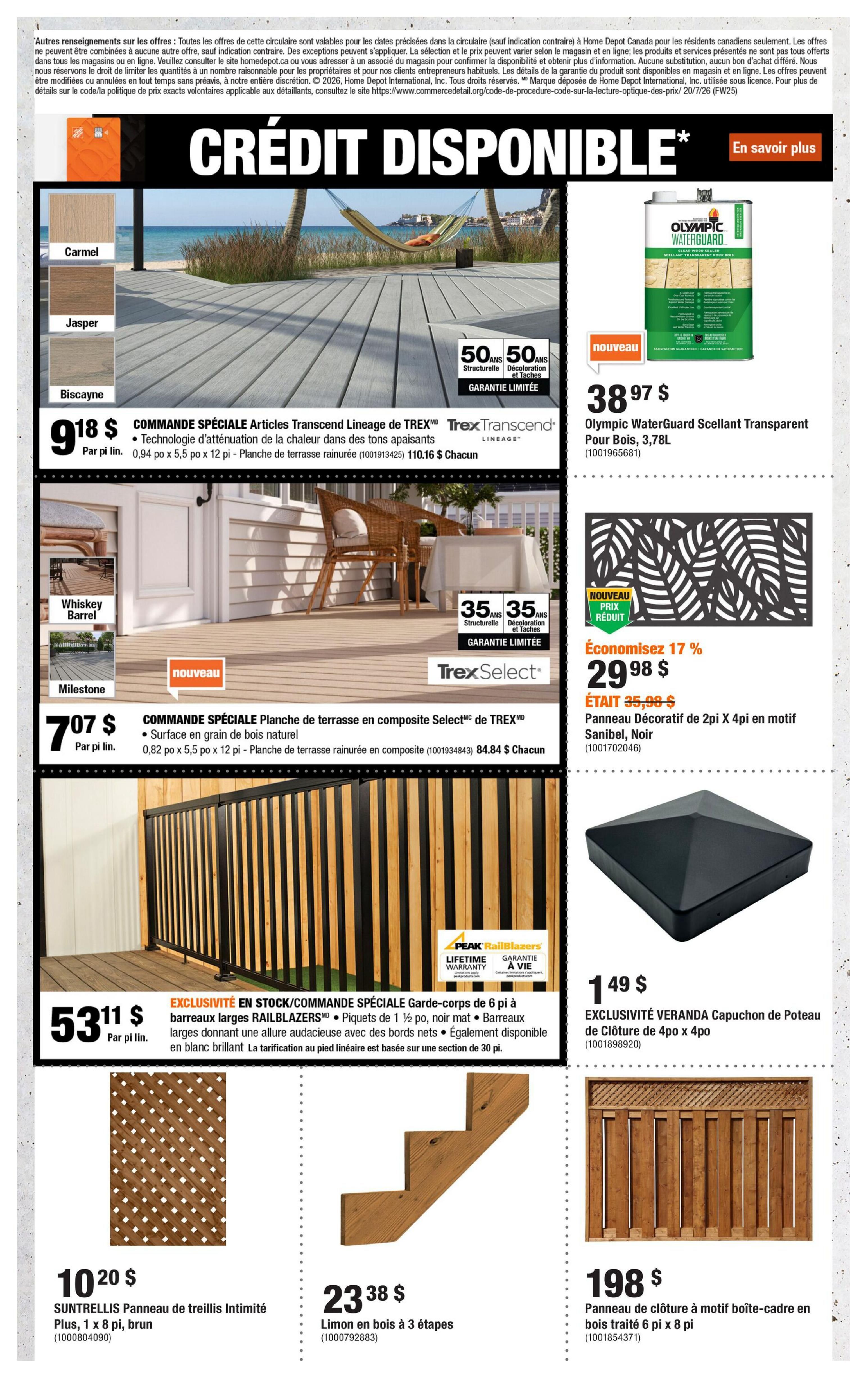 Home Depot (QC) Flyer July 23 to August 5