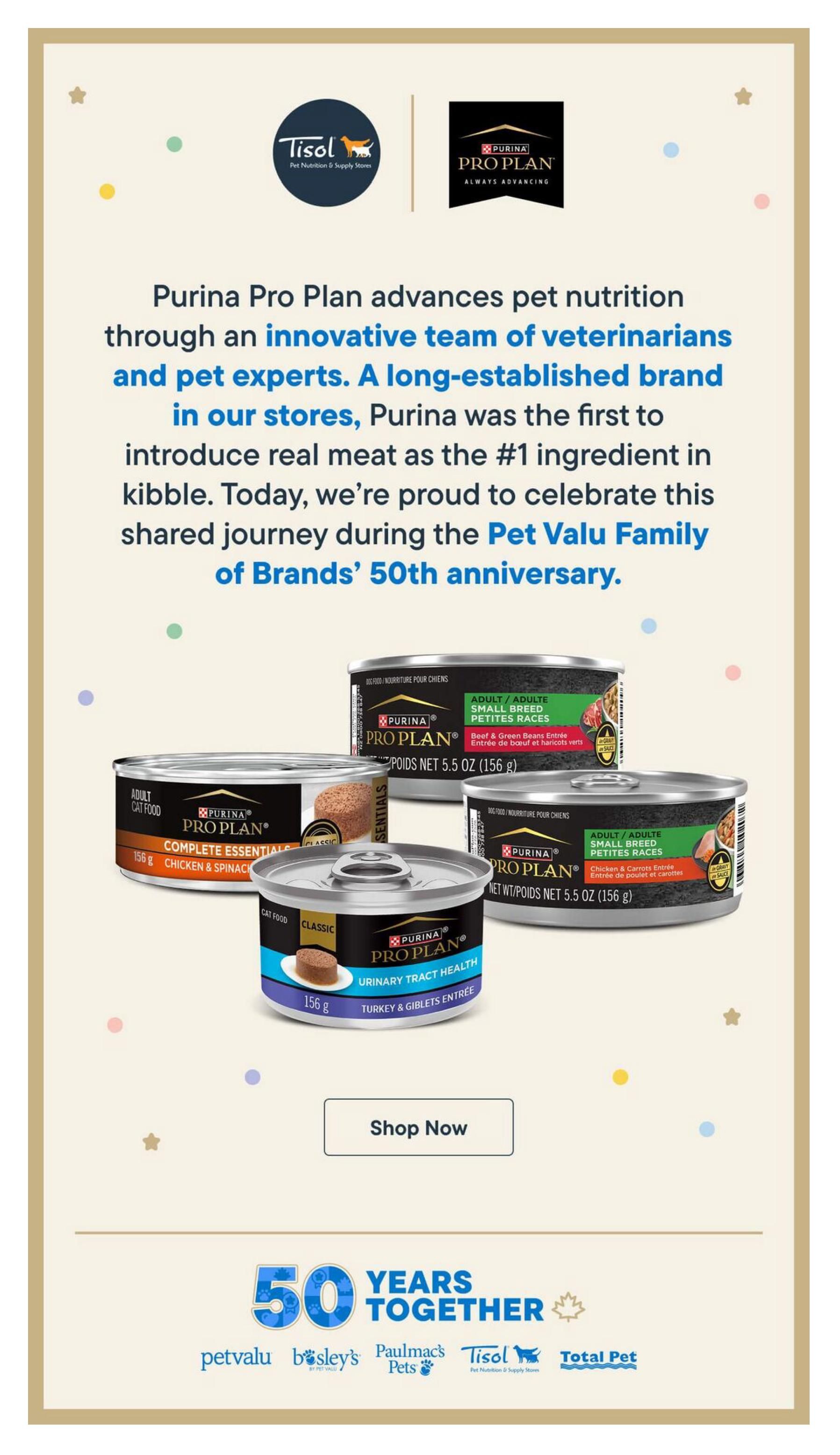 Tisol Pet Nutrition & Supply Stores Flyer July 23 to August 5