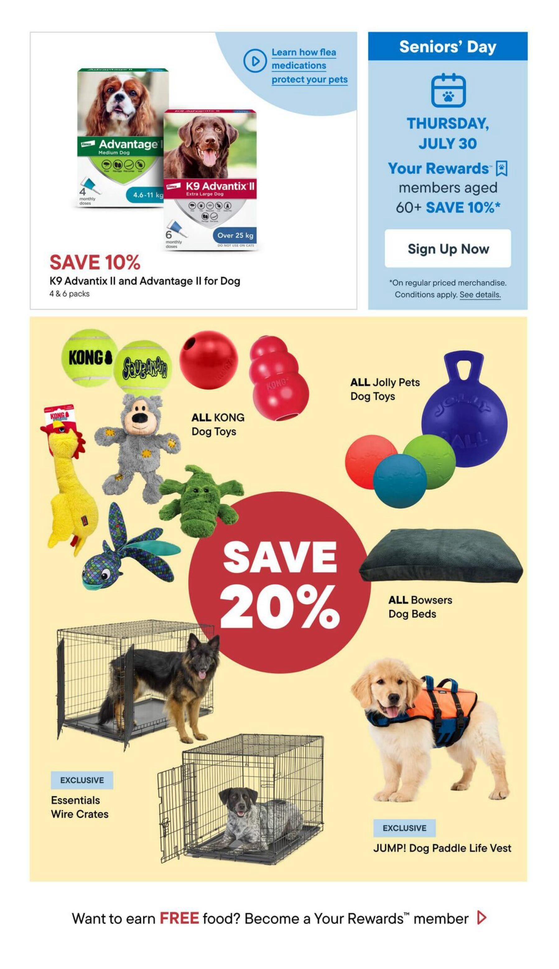 Total Pet Flyer July 23 to August 5