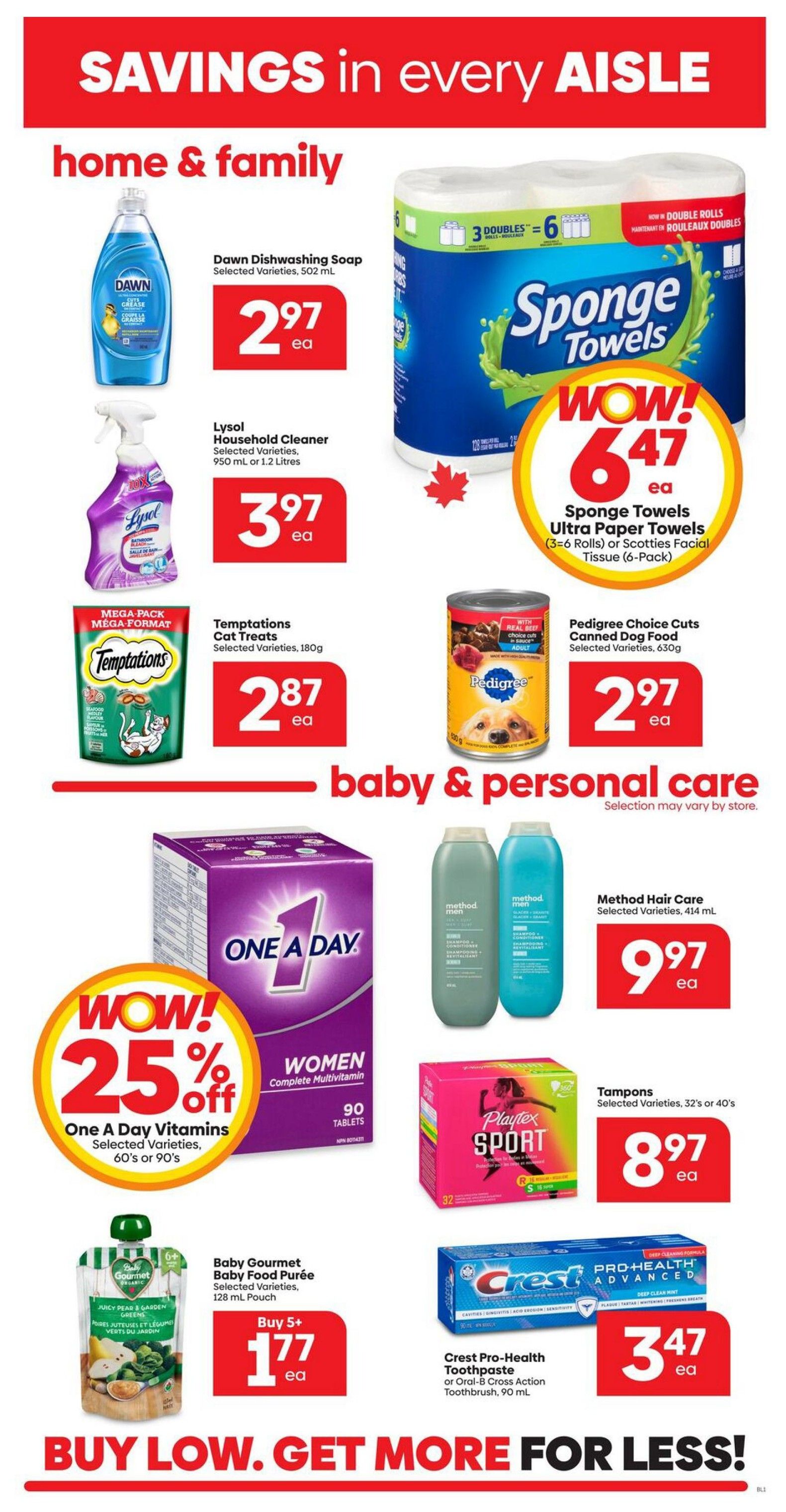 Buy-Low Foods Flyer July 23 to 29