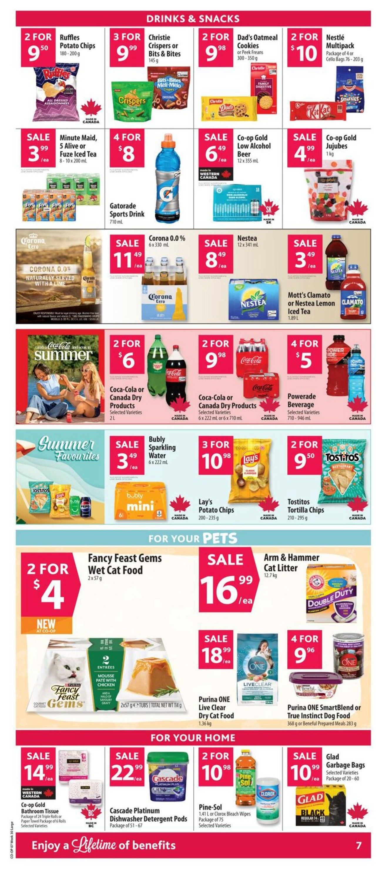 Co-op (West) Food Store Flyer July 23 to 29