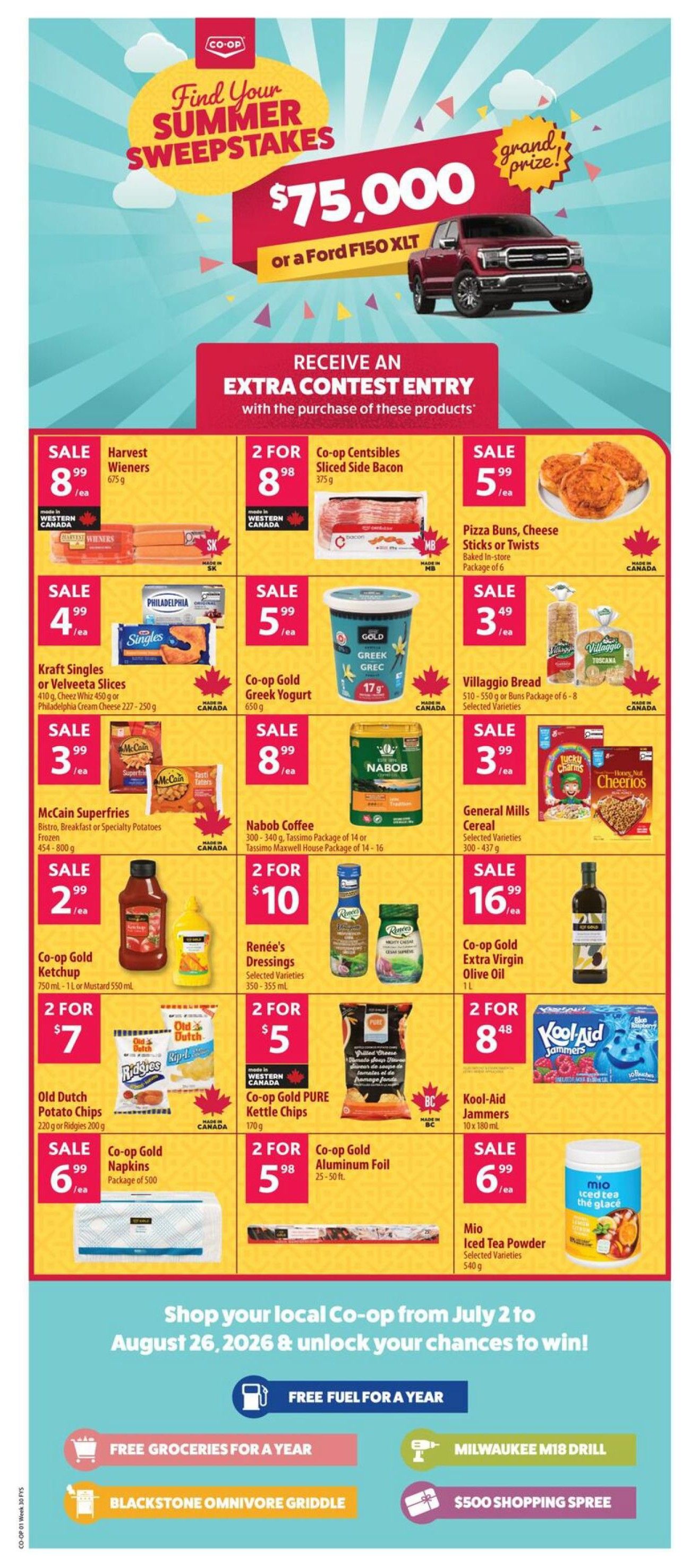 Co-op (West) Food Store Flyer July 23 to 29