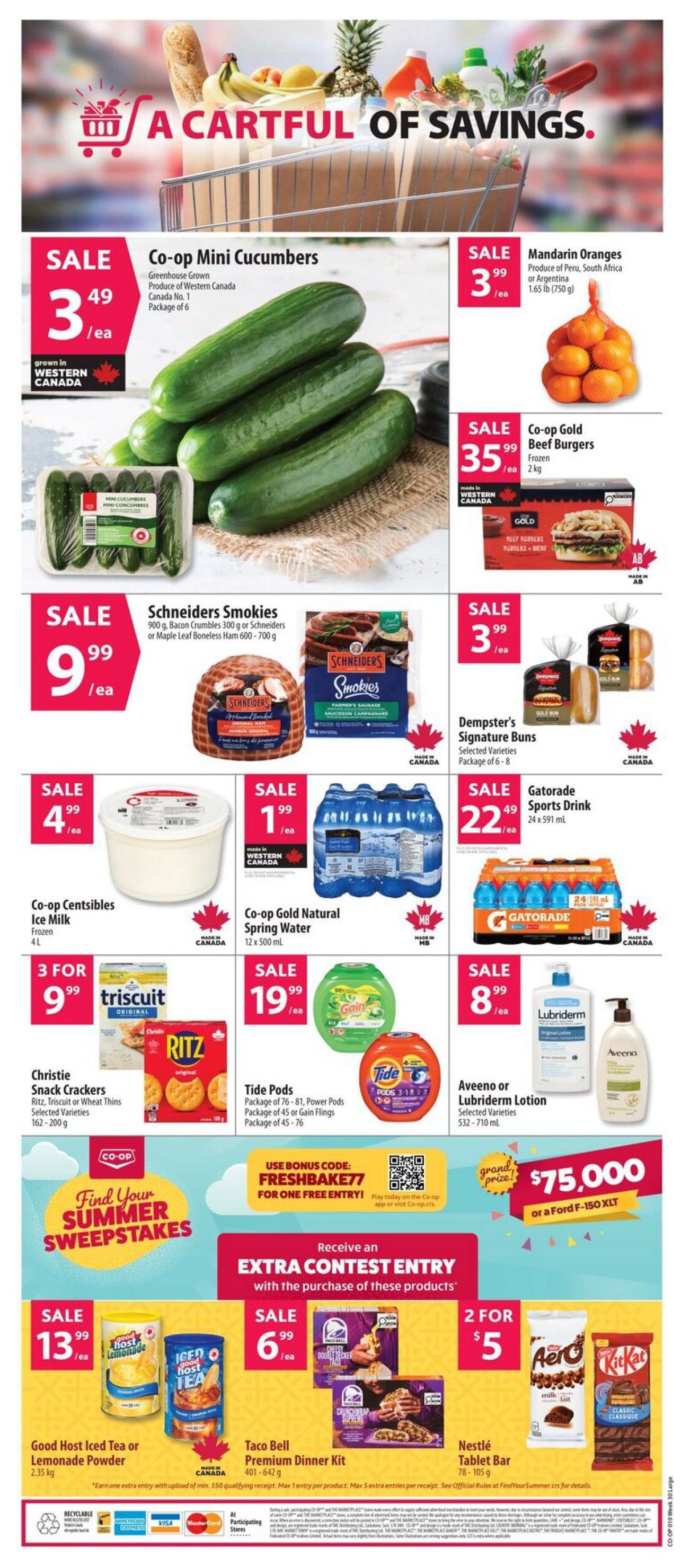 Co-op (West) Food Store Flyer July 23 to 29