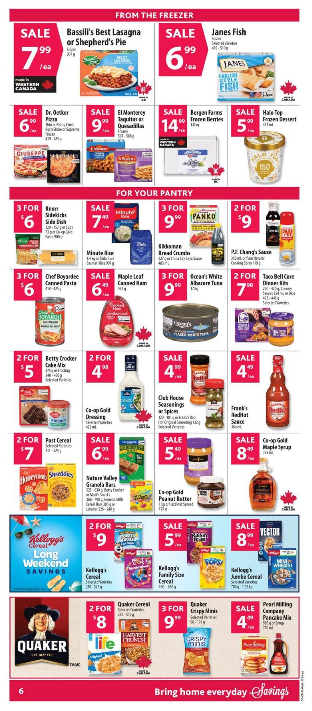 Co-op (West) Food Store Flyer July 23 to 29