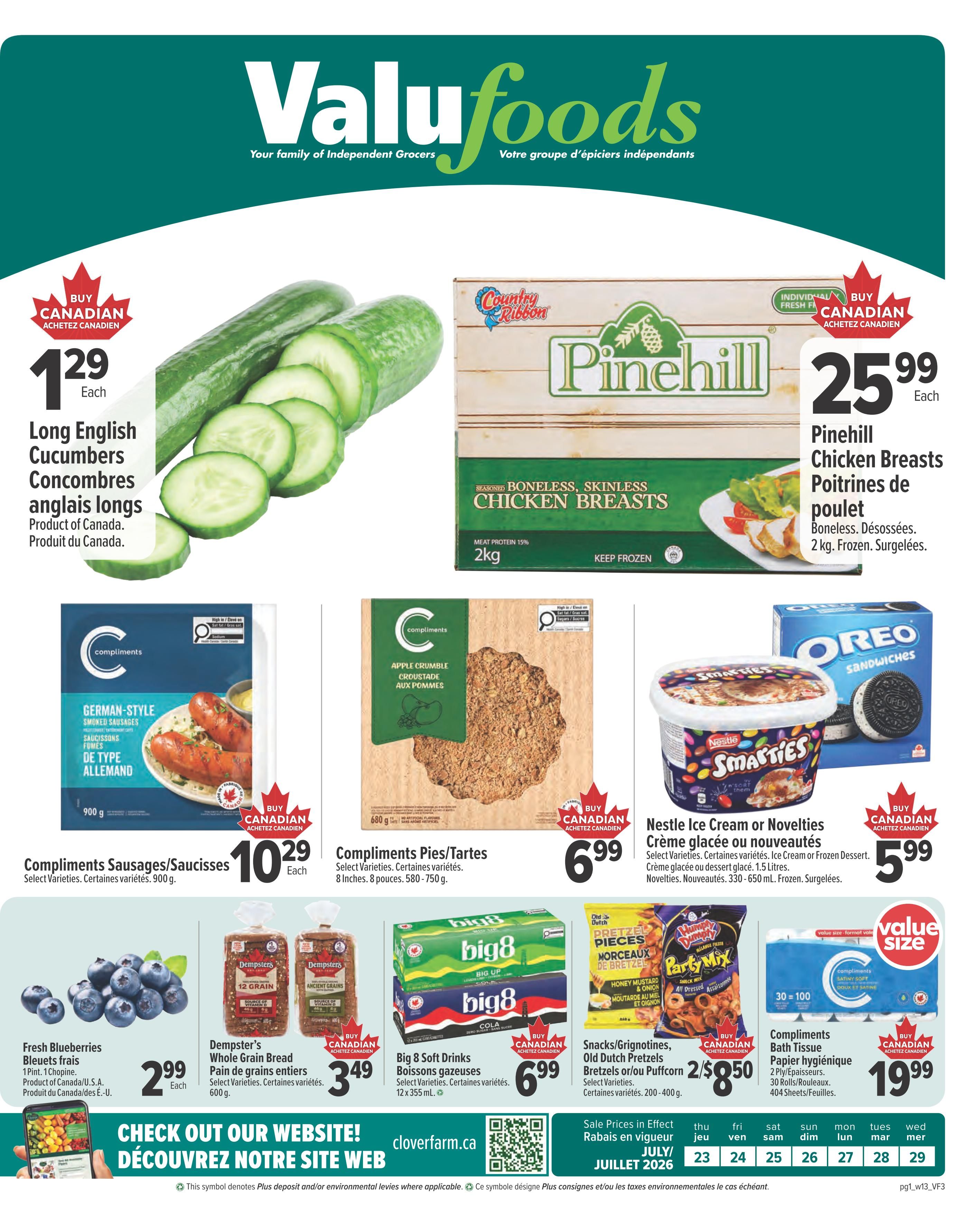 Valufoods Flyer July 23 to 29