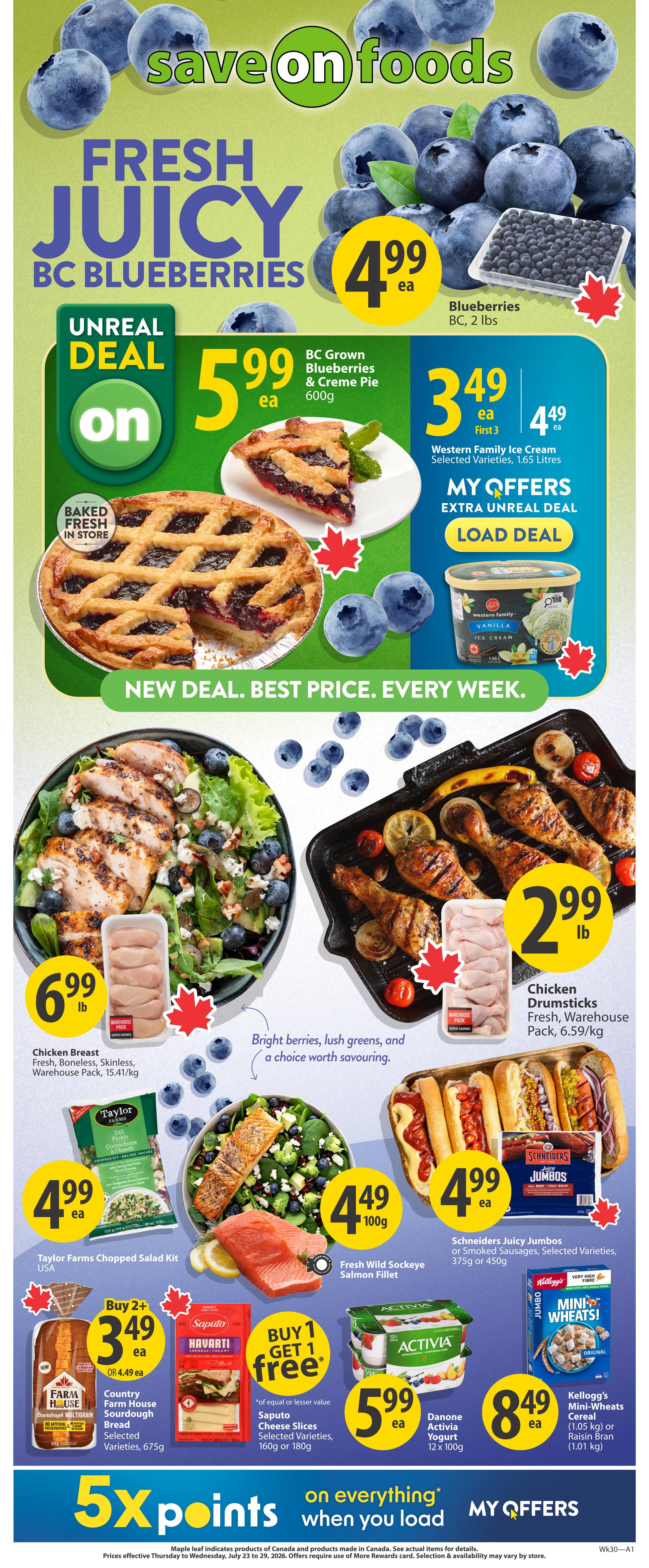 Save On Foods (BC) Flyer July 23 to 29