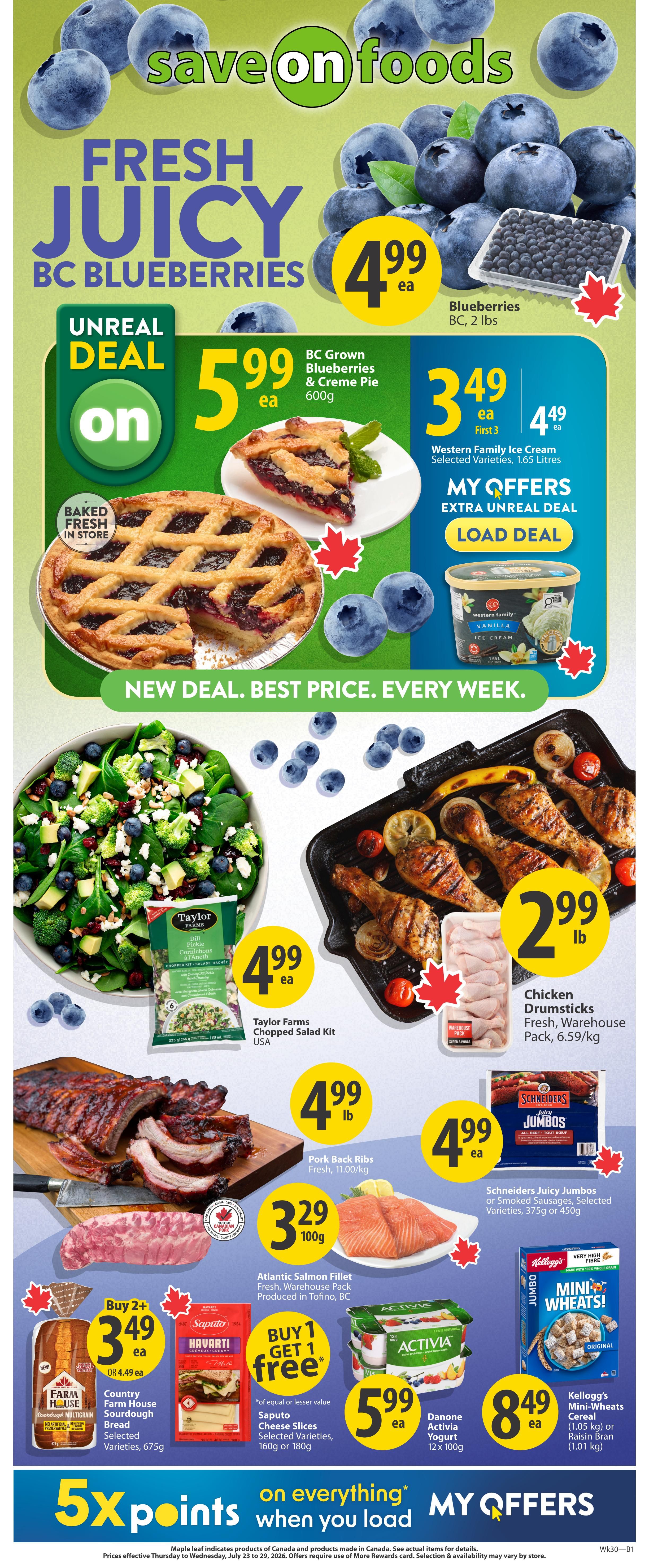 Save On Foods (AB) Flyer July 23 to 29
