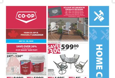 Co-op (West) Home Centre Flyer July 23 to 29