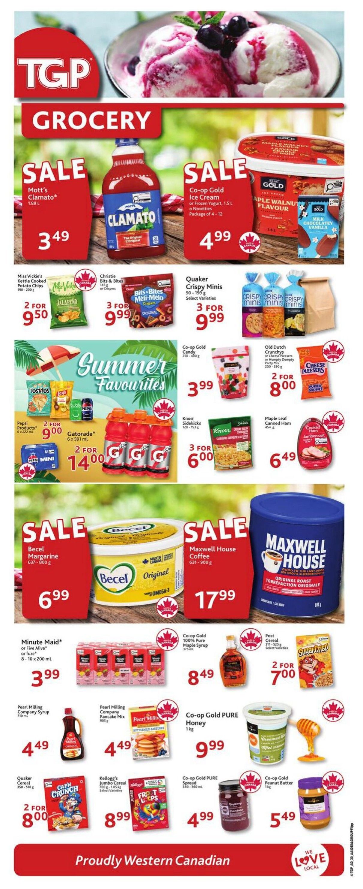 TGP The Grocery People Flyer July 23 to 29