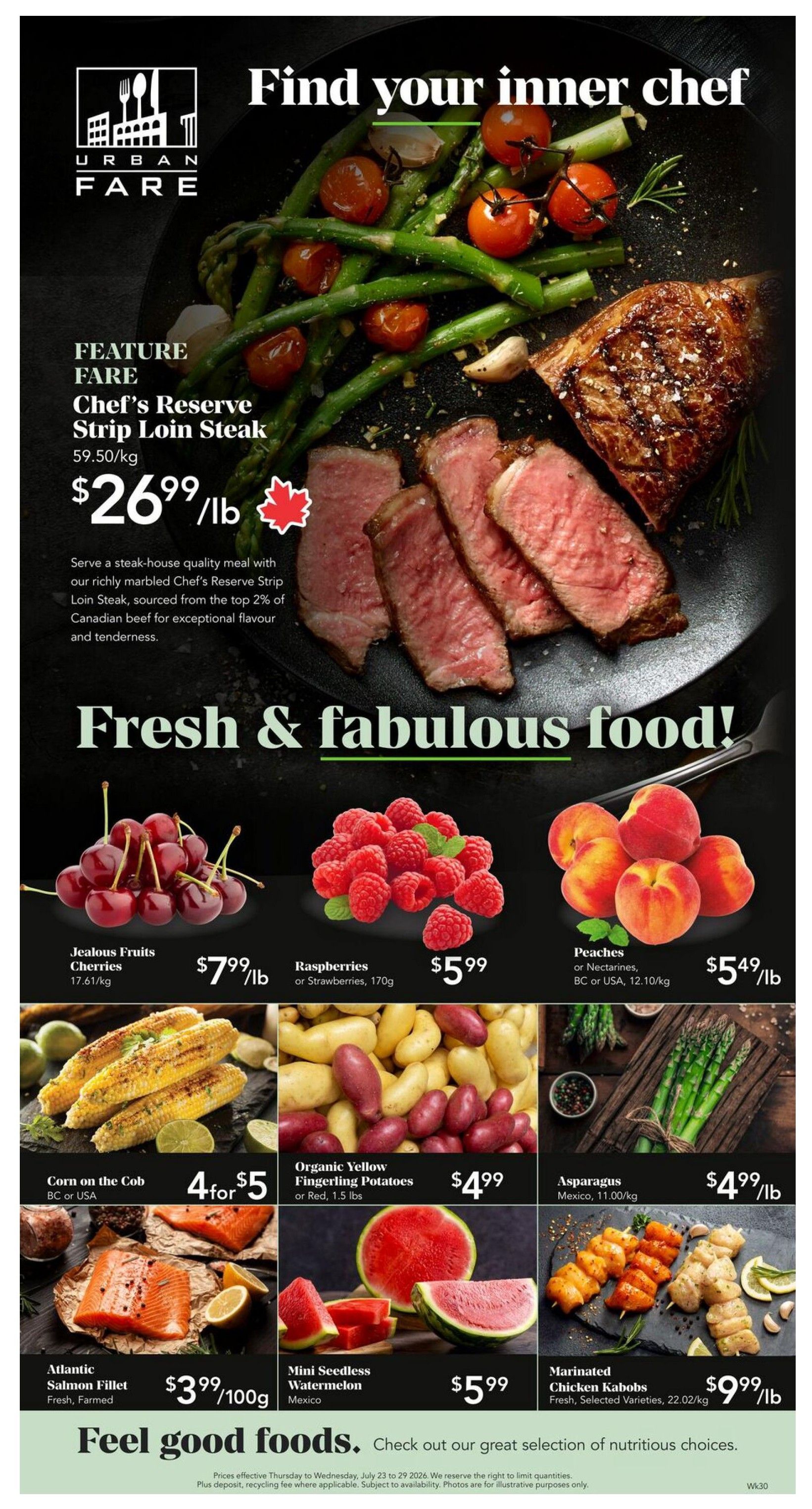 Urban Fare Flyer July 23 to 29
