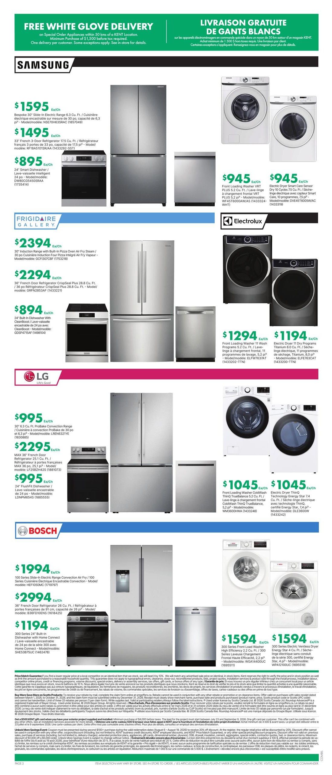 Kent Building Supplies Flyer July 23 to 29