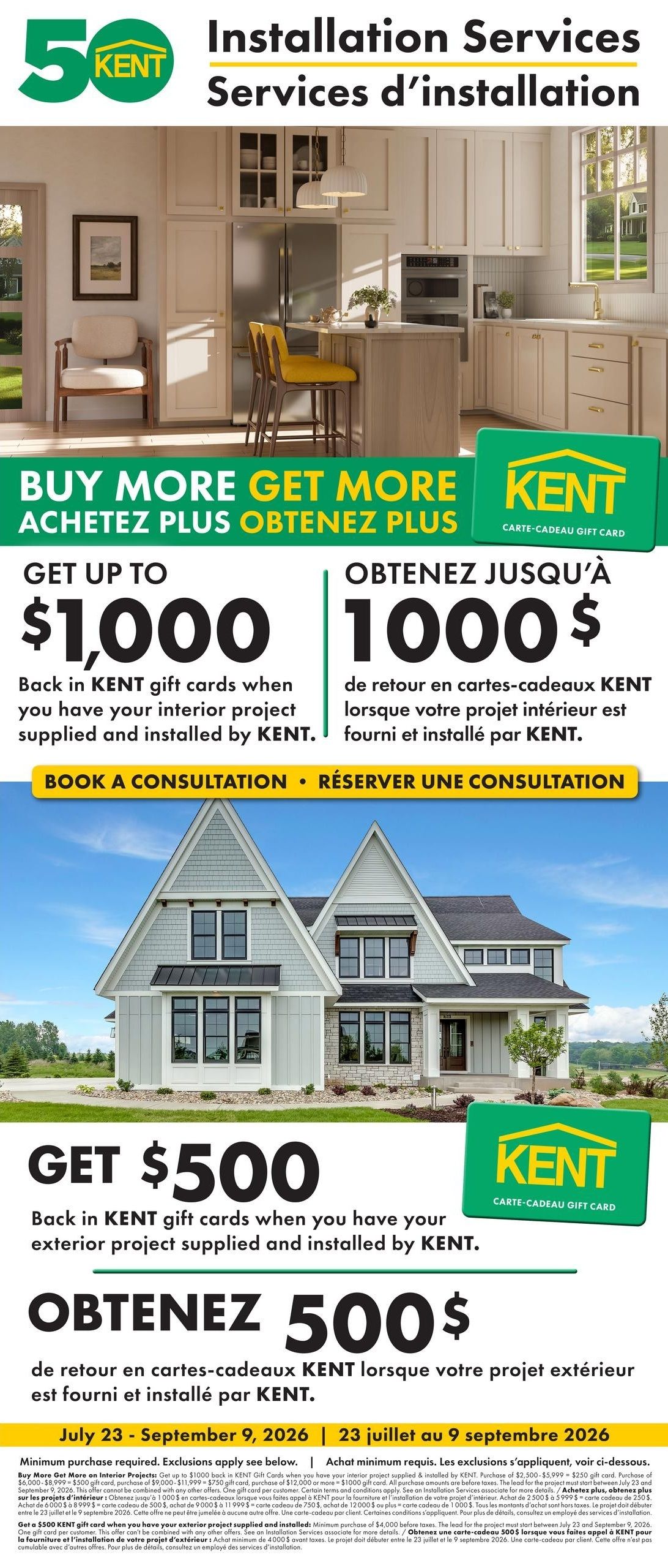Kent Building Supplies Flyer July 23 to 29