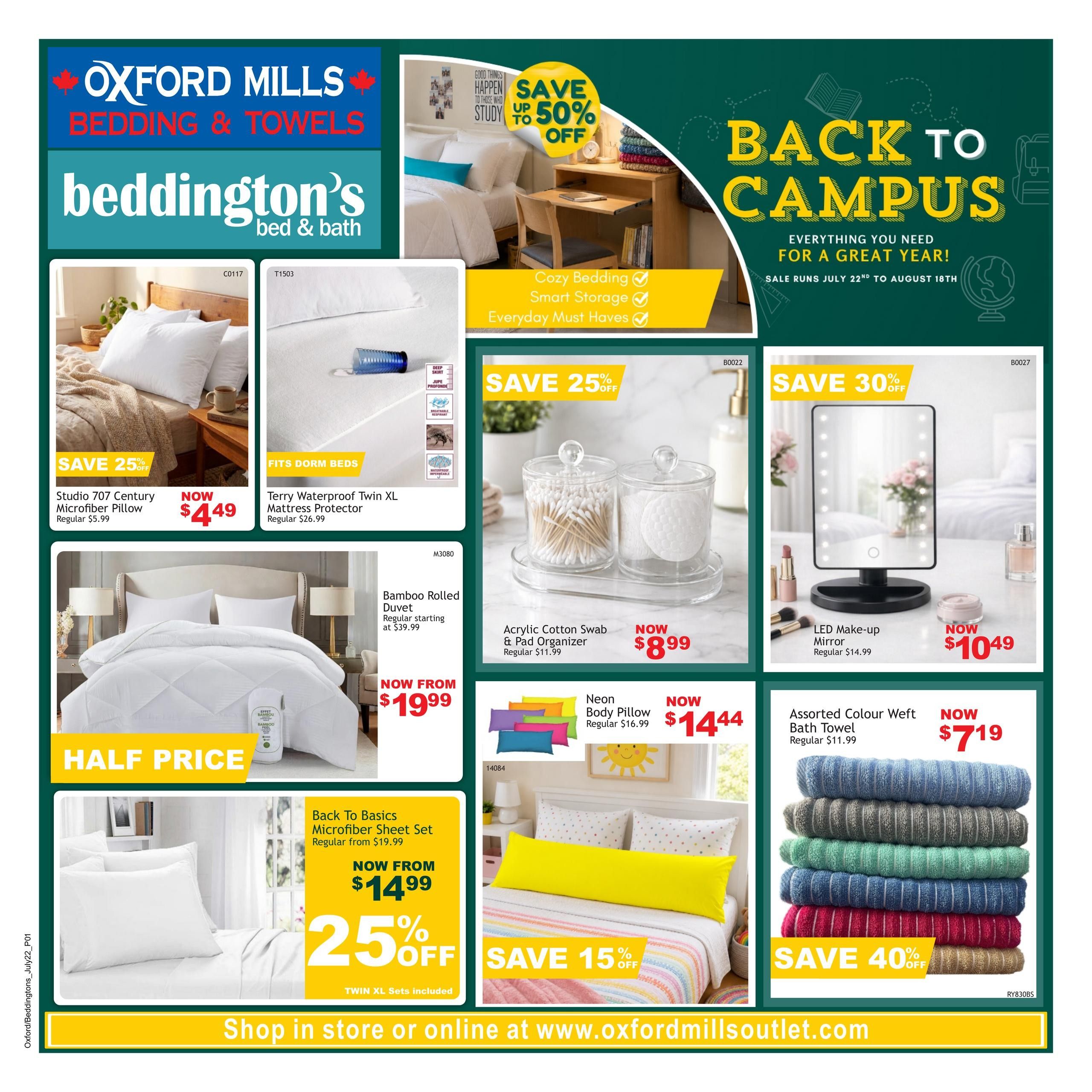 Beddington's Flyer July 22 to August 18