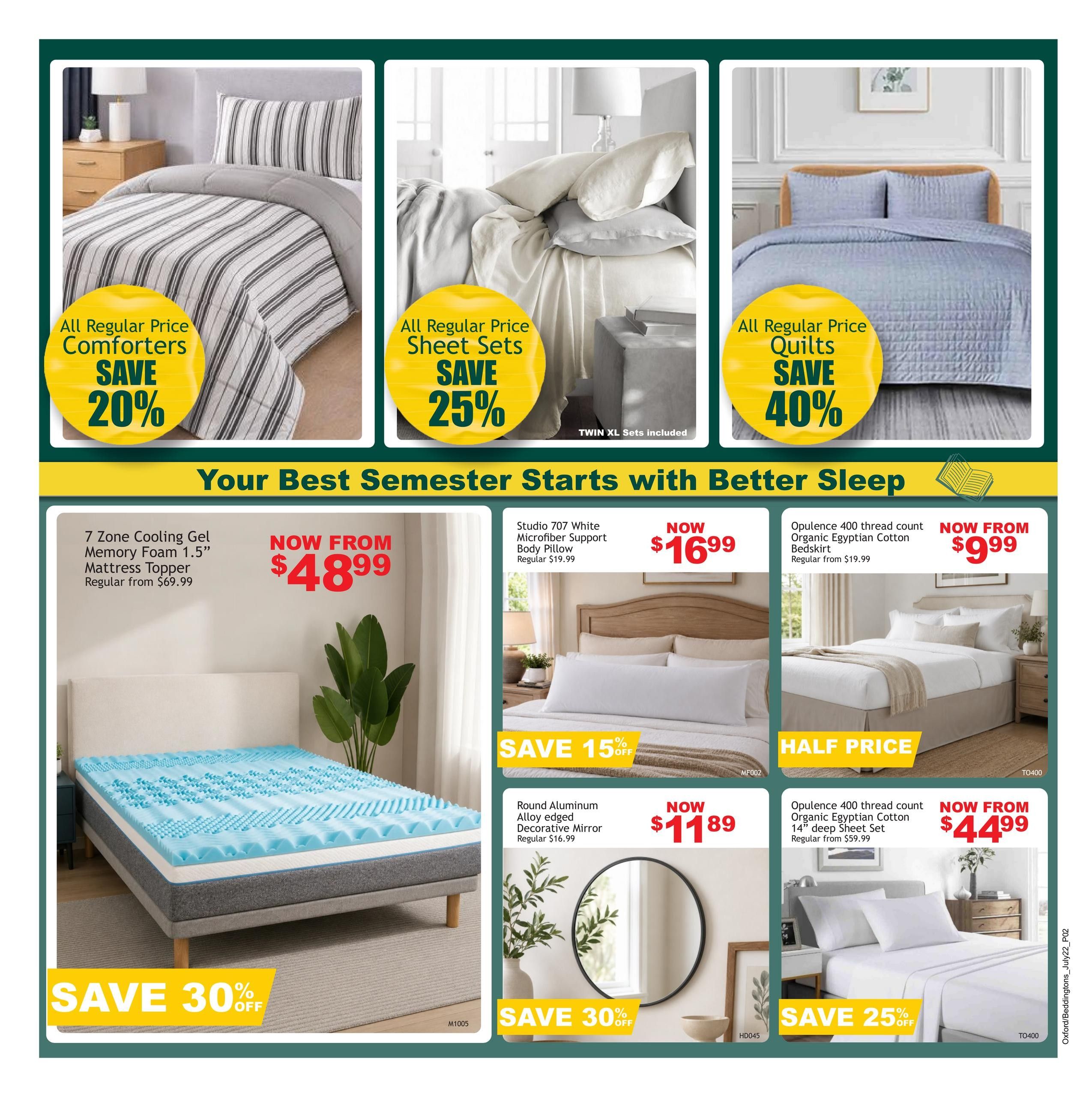 Beddington's Flyer July 22 to August 18