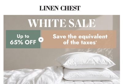 Linen Chest Flyer July 22 to August 23