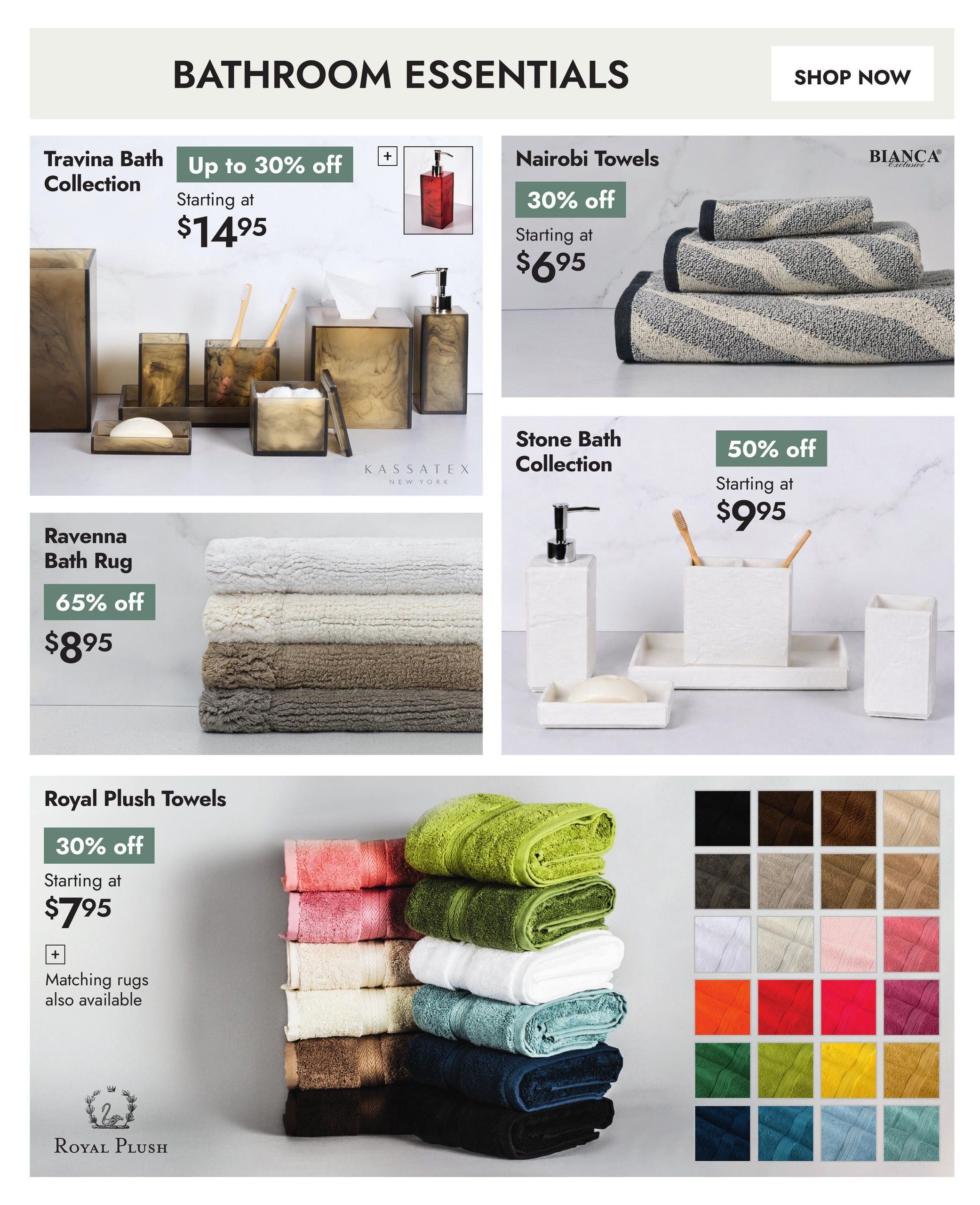 Linen Chest Flyer July 22 to August 23
