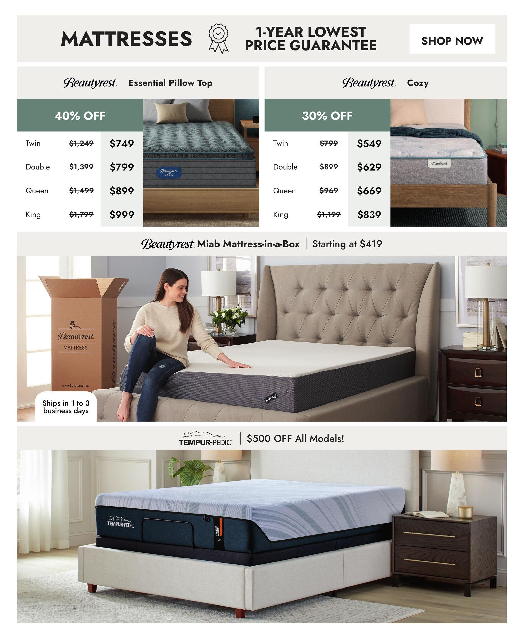 Linen Chest Flyer July 22 to August 23