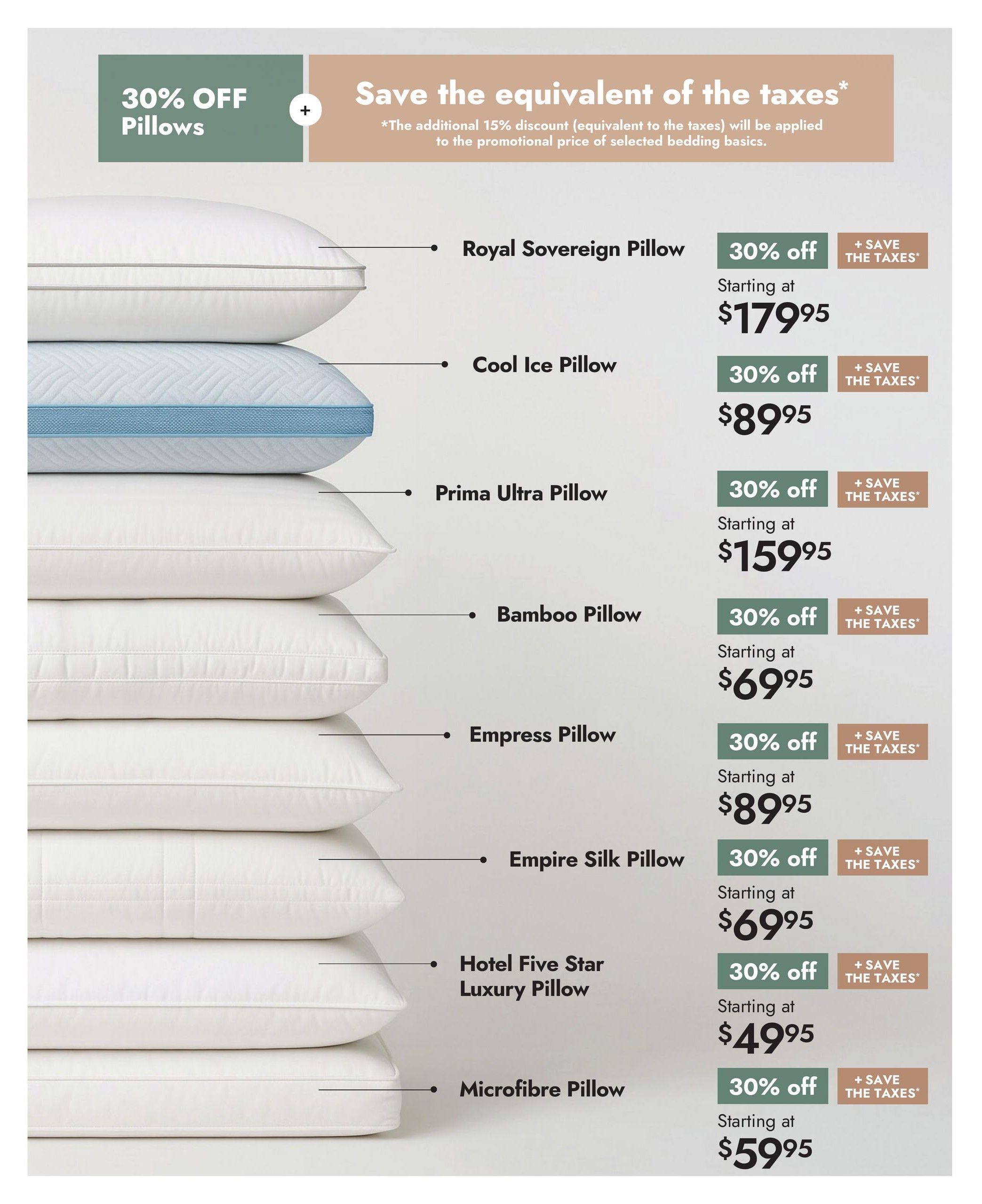 Linen Chest Flyer July 22 to August 23