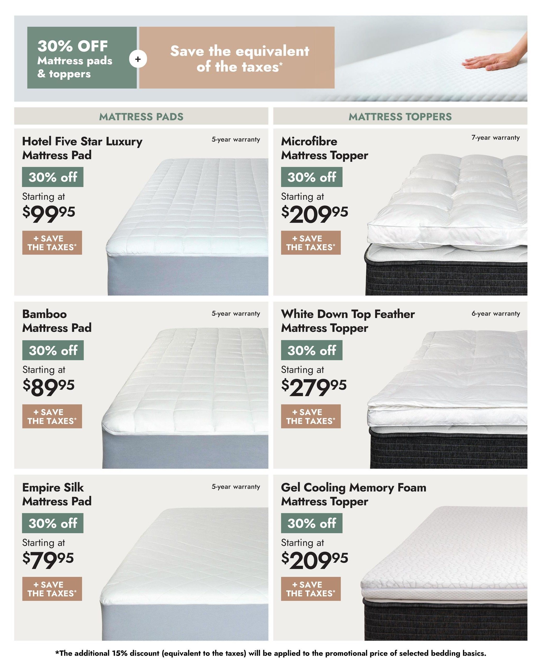 Linen Chest Flyer July 22 to August 23