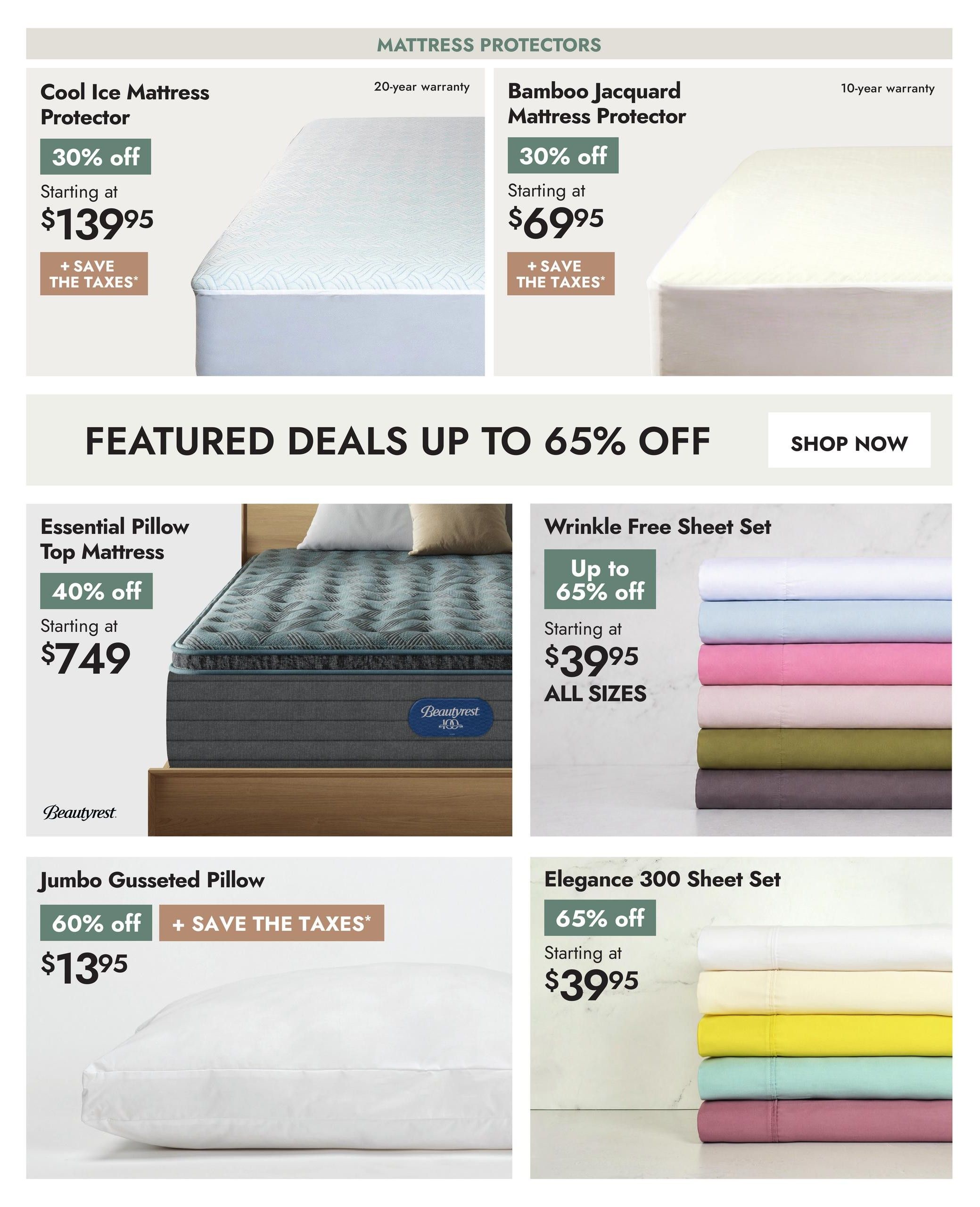 Linen Chest Flyer July 22 to August 23