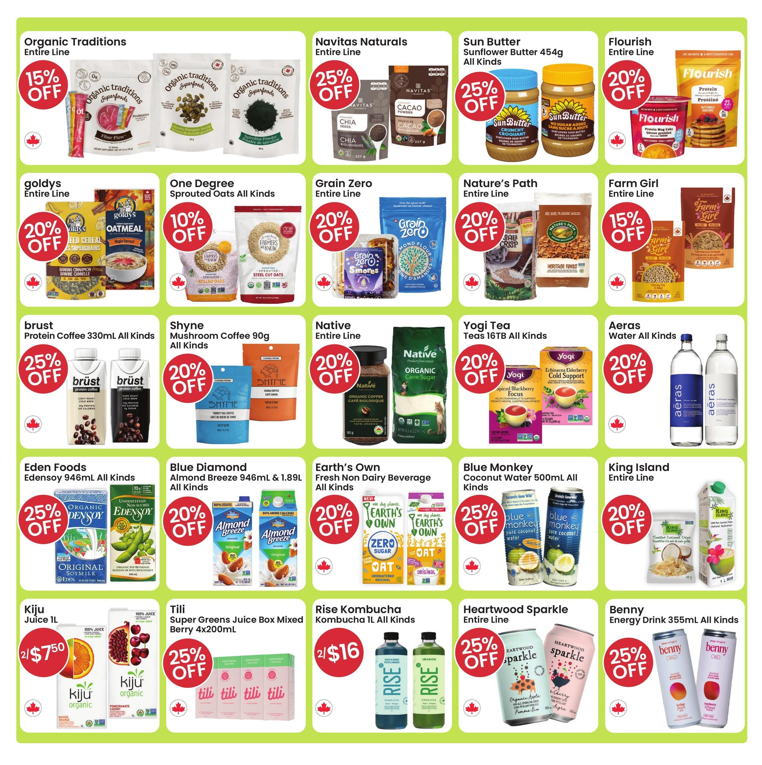 Healthy Planet Flyer July 23 to August 19
