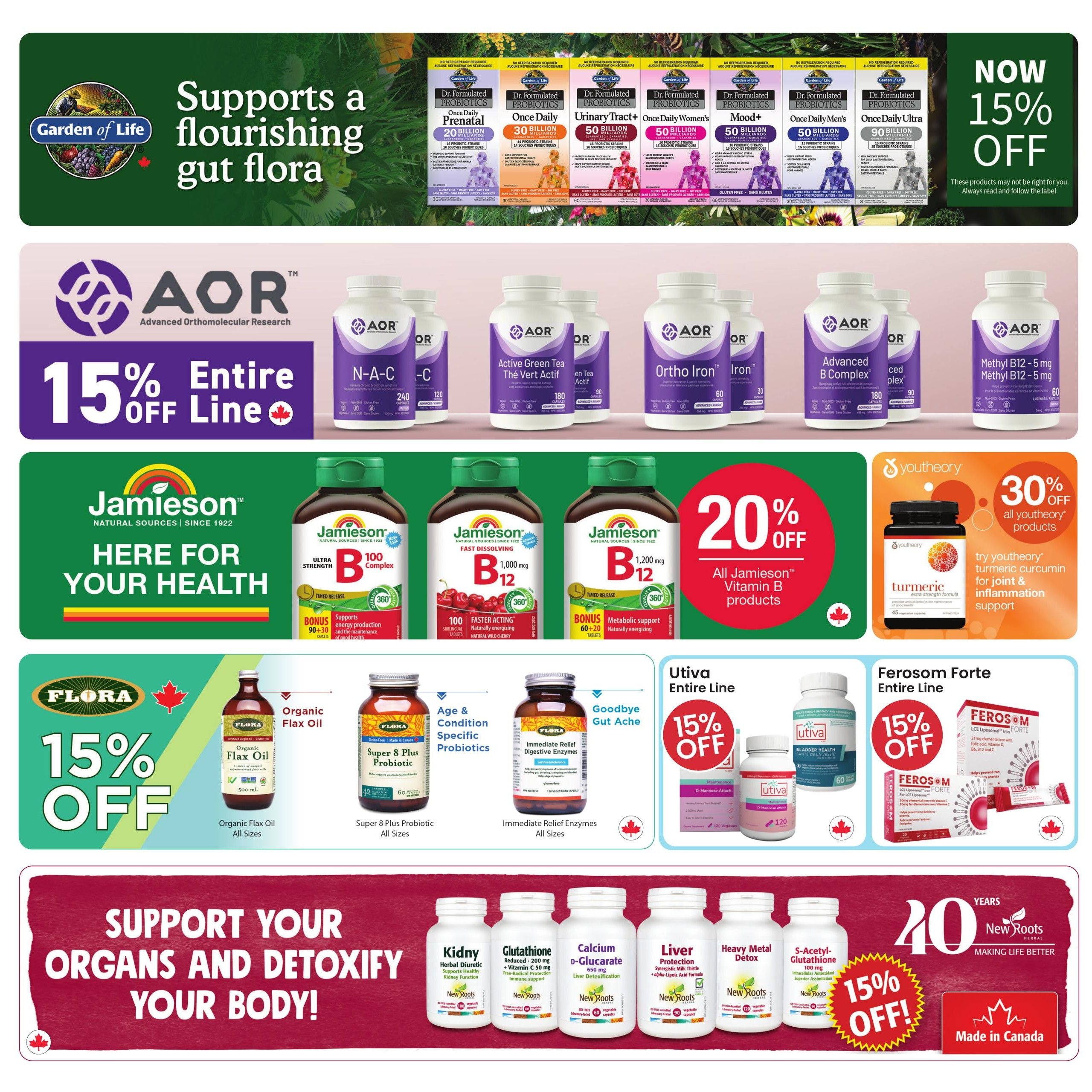 Healthy Planet Flyer July 23 to August 19